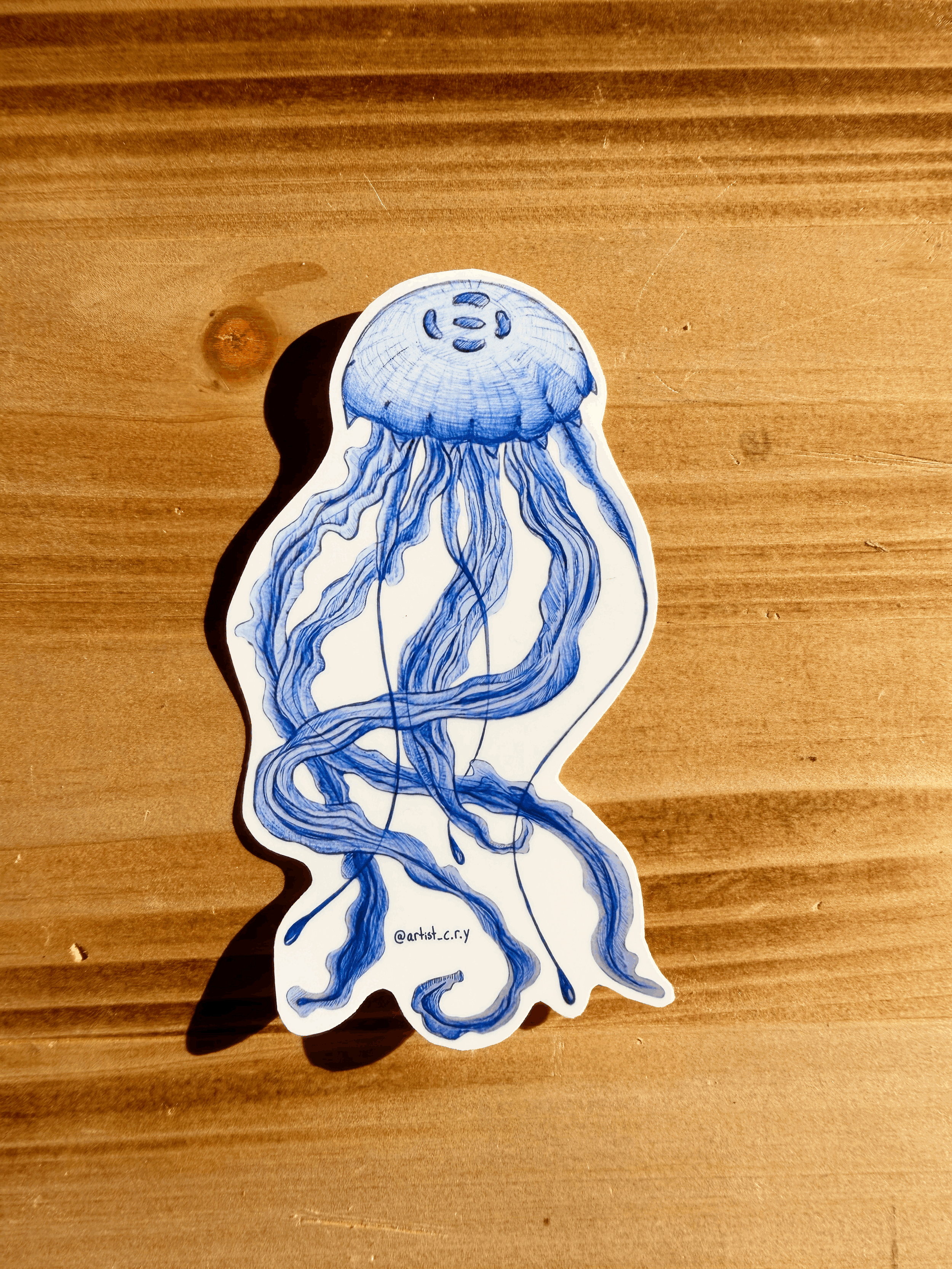 Jellyfish Sticker