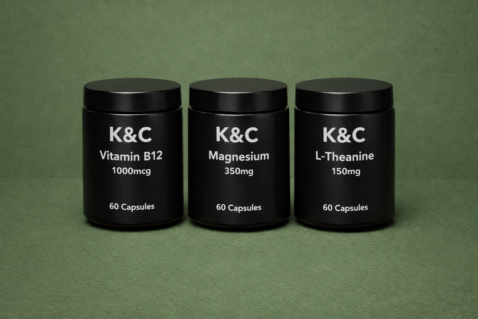 Core Micronutrients - B12, Magnesium Glycinate, and L-Theanine