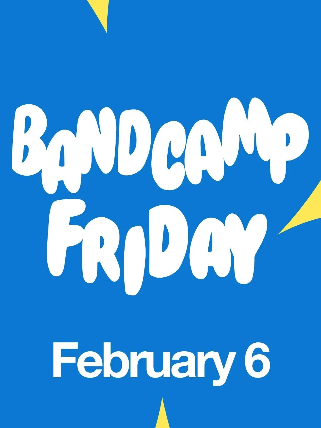 Band camp is doing great things for musicians and their music.

On February 6th, they're going to take a less cut for 24 hours. There is six of those days planned this year and this is the 1st one.

Check the link in the bio to see my albums catalogu