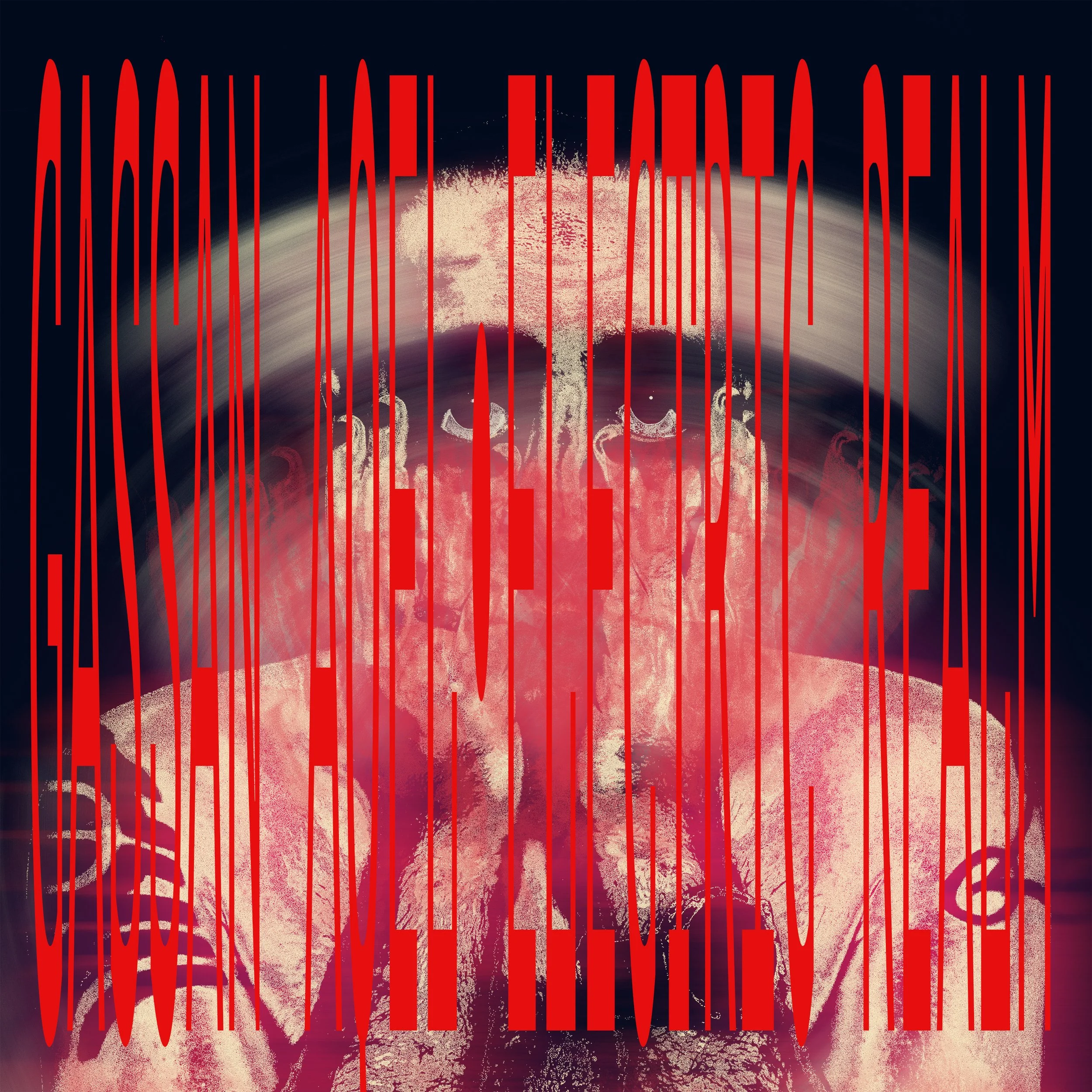 A dark background features a large mushroom cloud with a glowing top, overlaid with bold red vertical lines and stylized red text reading 'MONSTER OF THE DAY'.