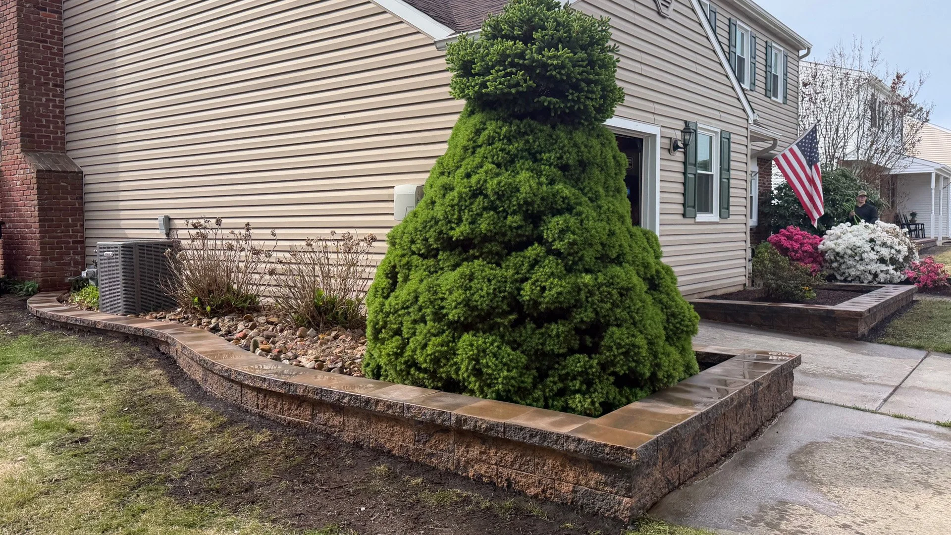 Transforming Curb Appeal in Sewell, NJ: A 175-Foot Cambridge Matrix Wall Upgrade