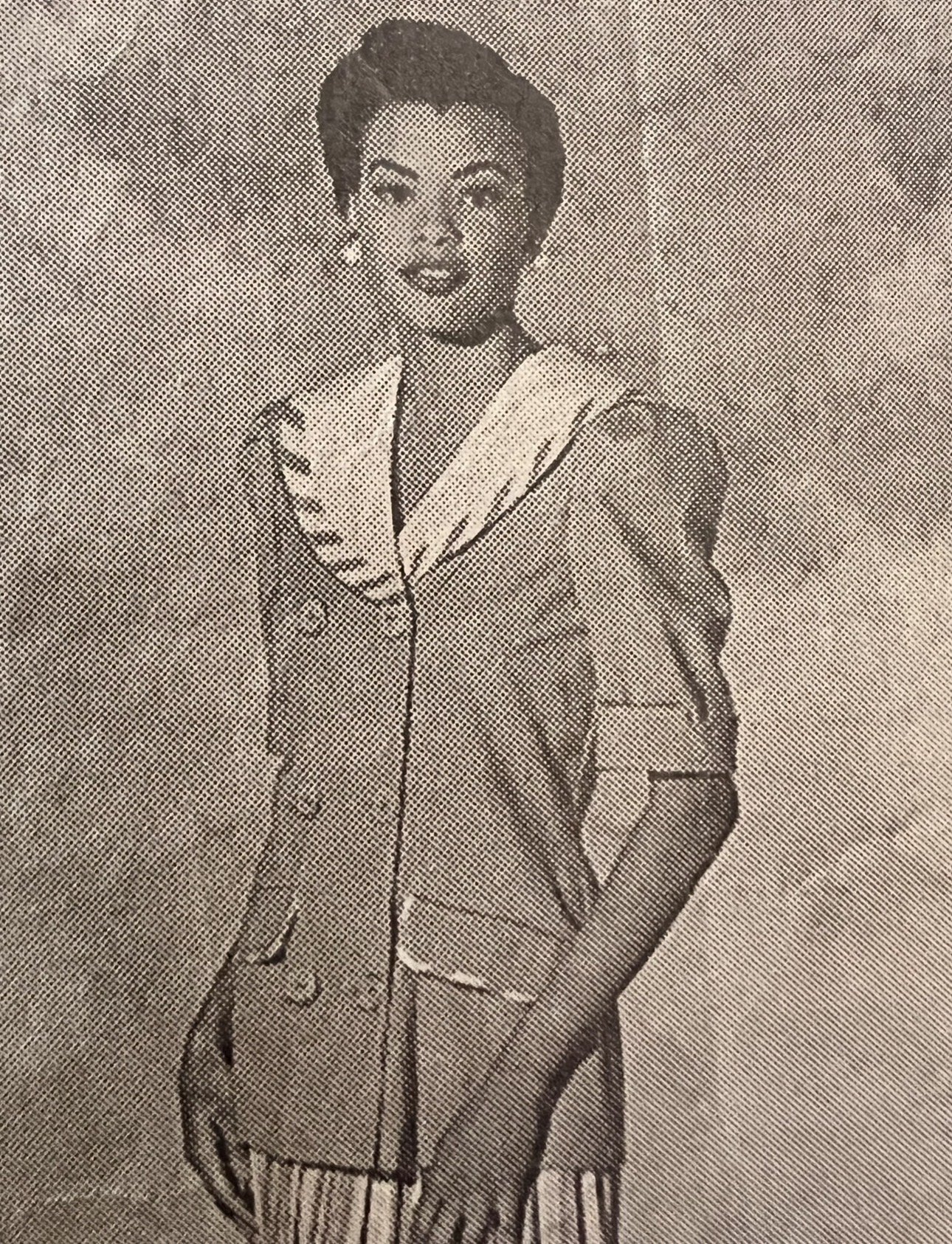 A photo from a shoot for Rich's department store in Atlanta.  