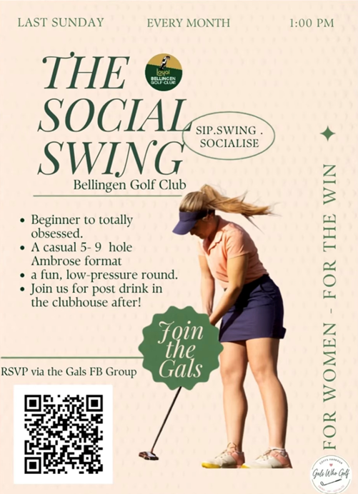 Gals Social Swing at Bellingen Golf Club
