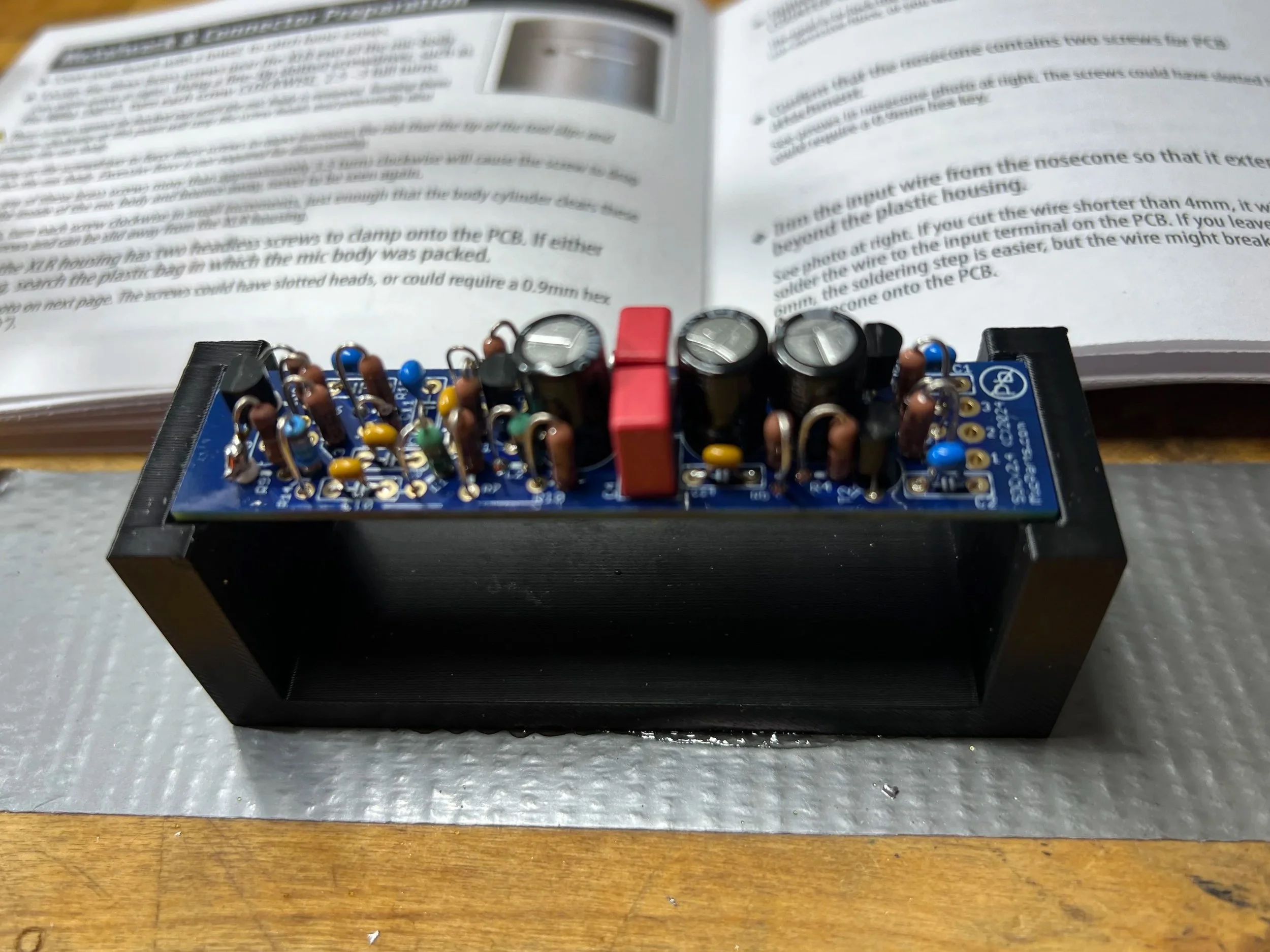 Mic internal PCB complete