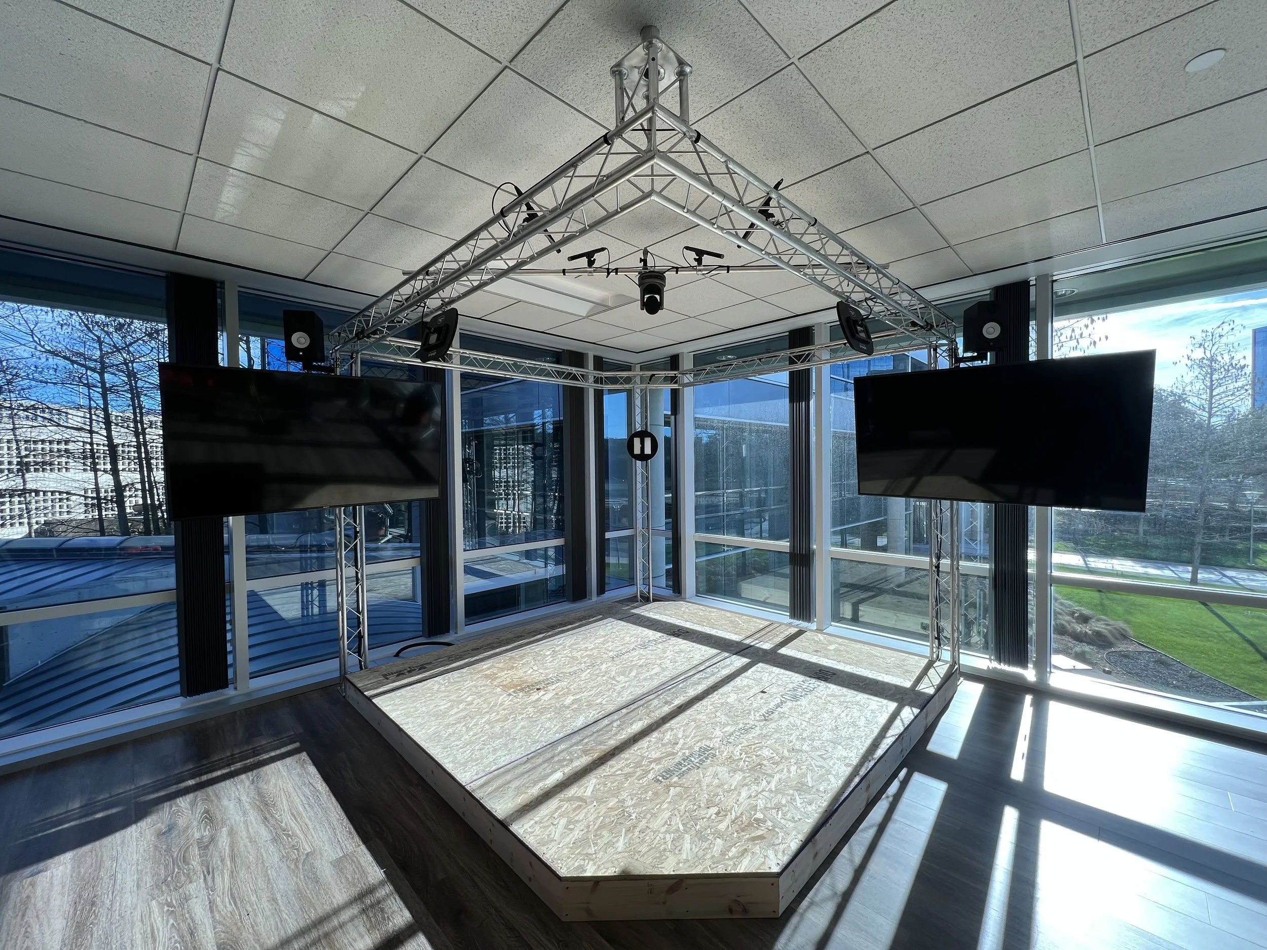 Completed stage (No carpet)
