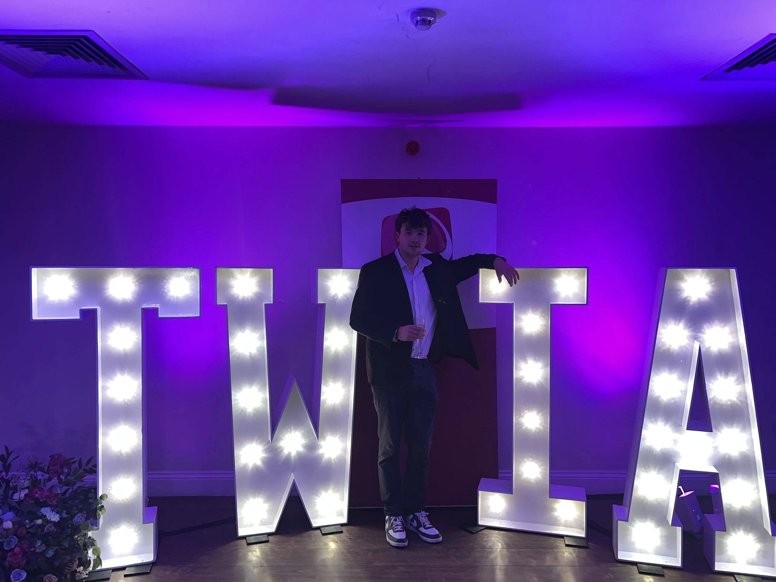 covered Fergus Burtt Music playing at the National Wedding Industry Awards
