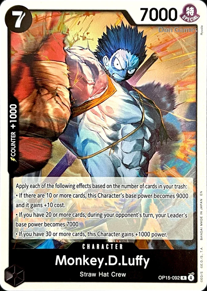 OP15-092 MONKEY D. LUFFY