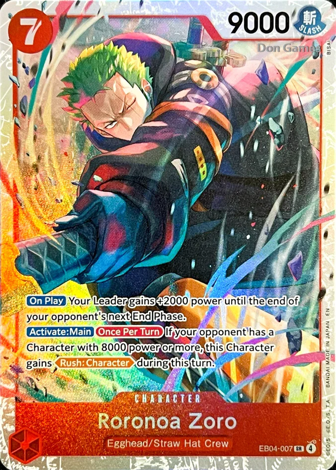 EB04-007 RORONOA ZORO SR