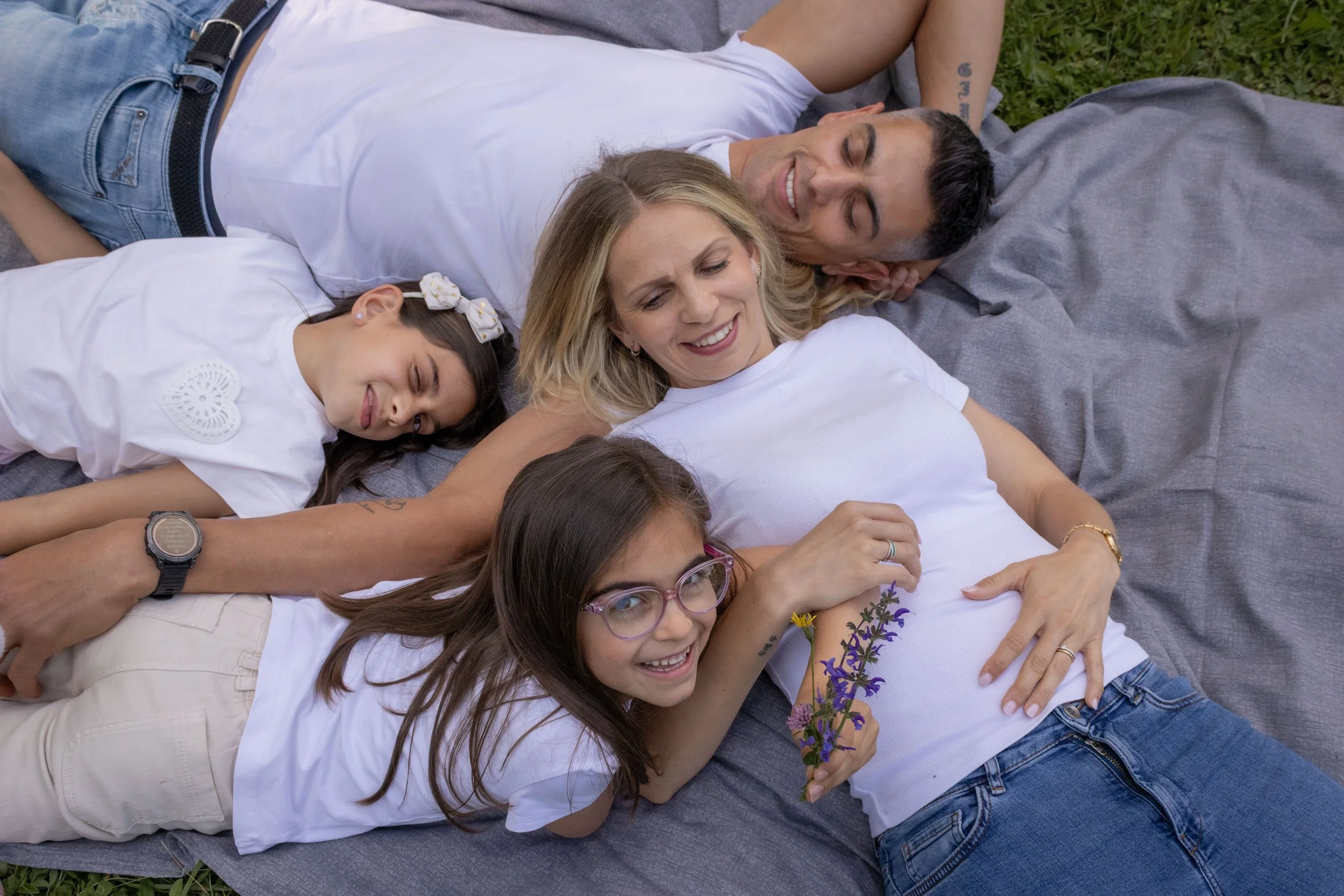 La bellezza di un servizio fotografico di famiglia all’aperto