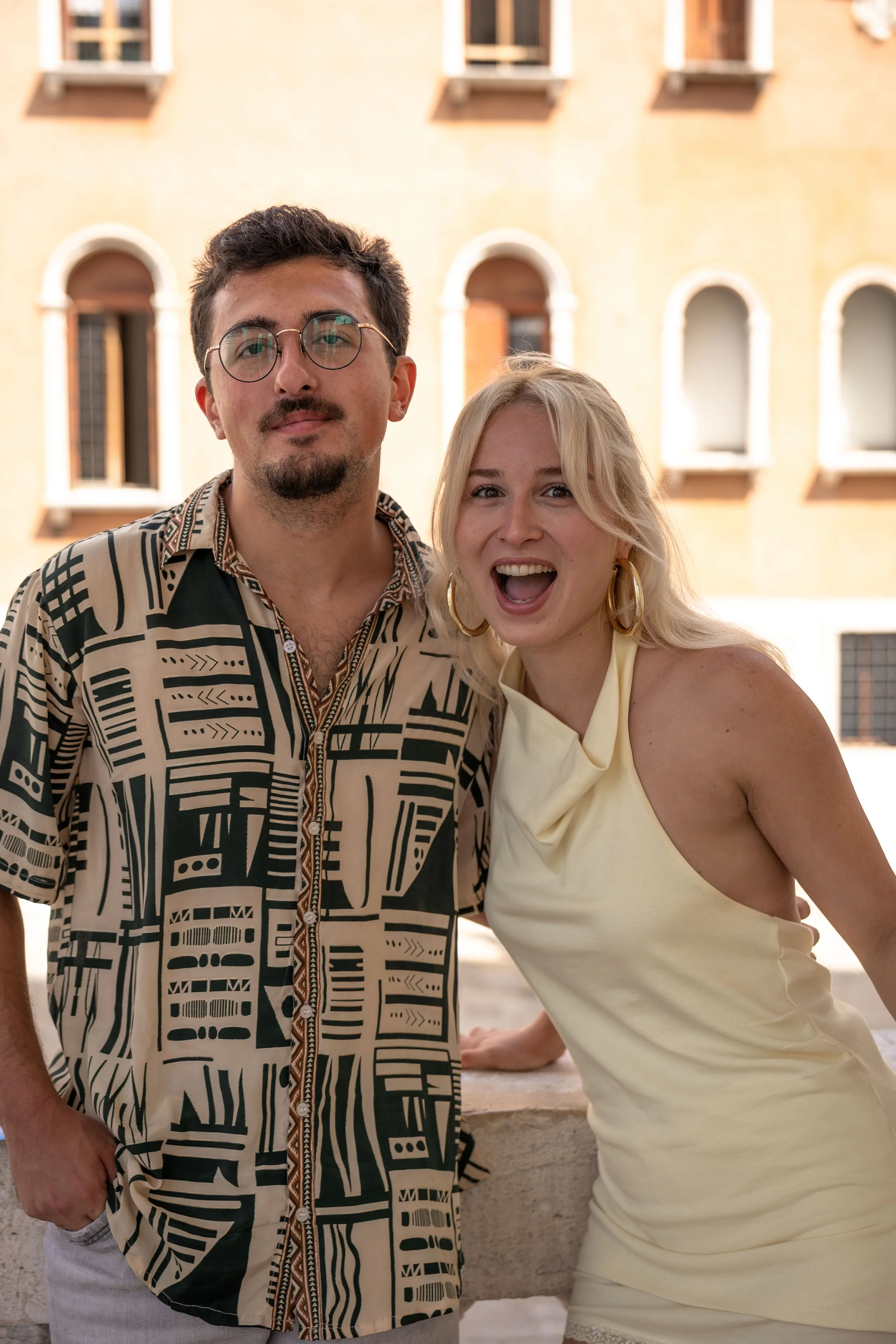 Venice engagement photoshoot