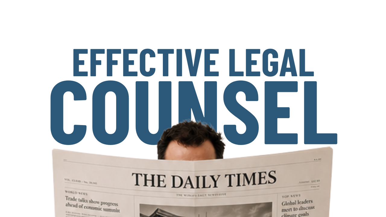 Effective Legal Counsel Is About More Than Just Knowing the Law