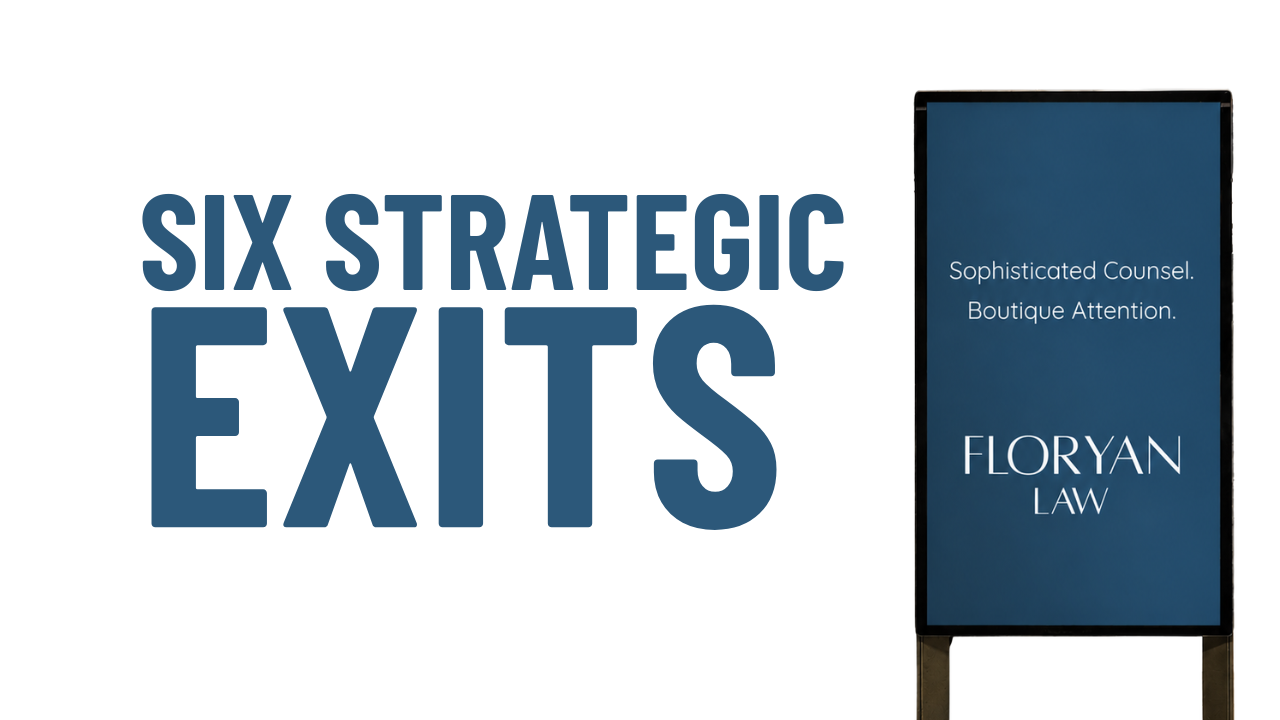 Beyond the Sale: 6 Strategic Exits for Your Business