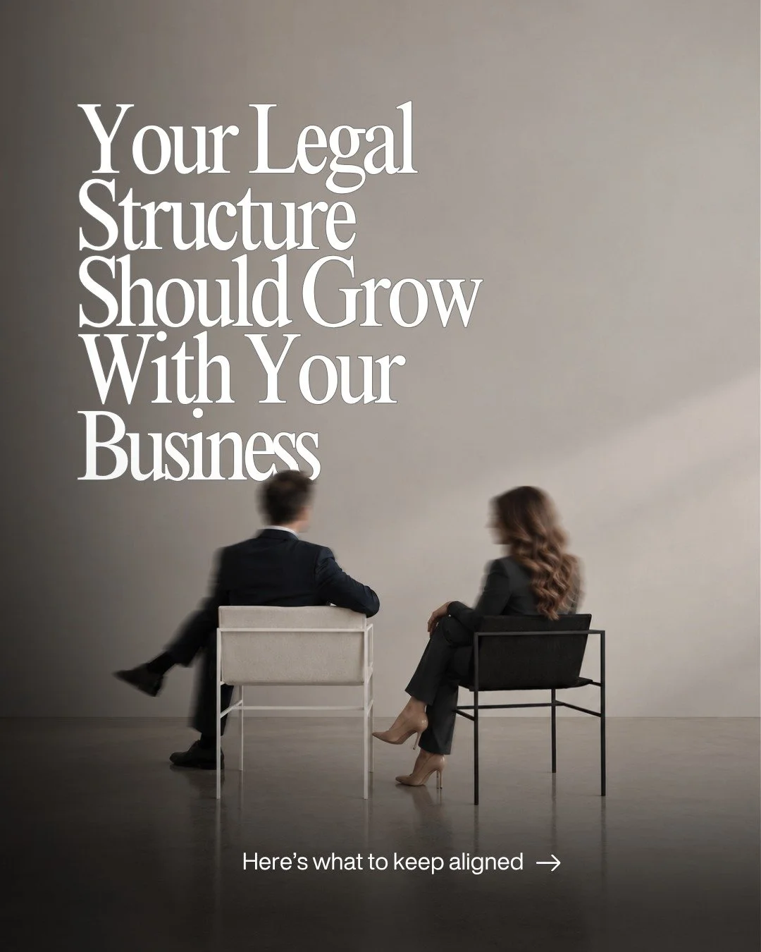 Growth changes more than revenue.

As a business grows, its ownership, leadership, contracts, risks, and the way decisions get made often change too.

The legal structure should keep pace, so it supports how the business runs today, not how it ran ye