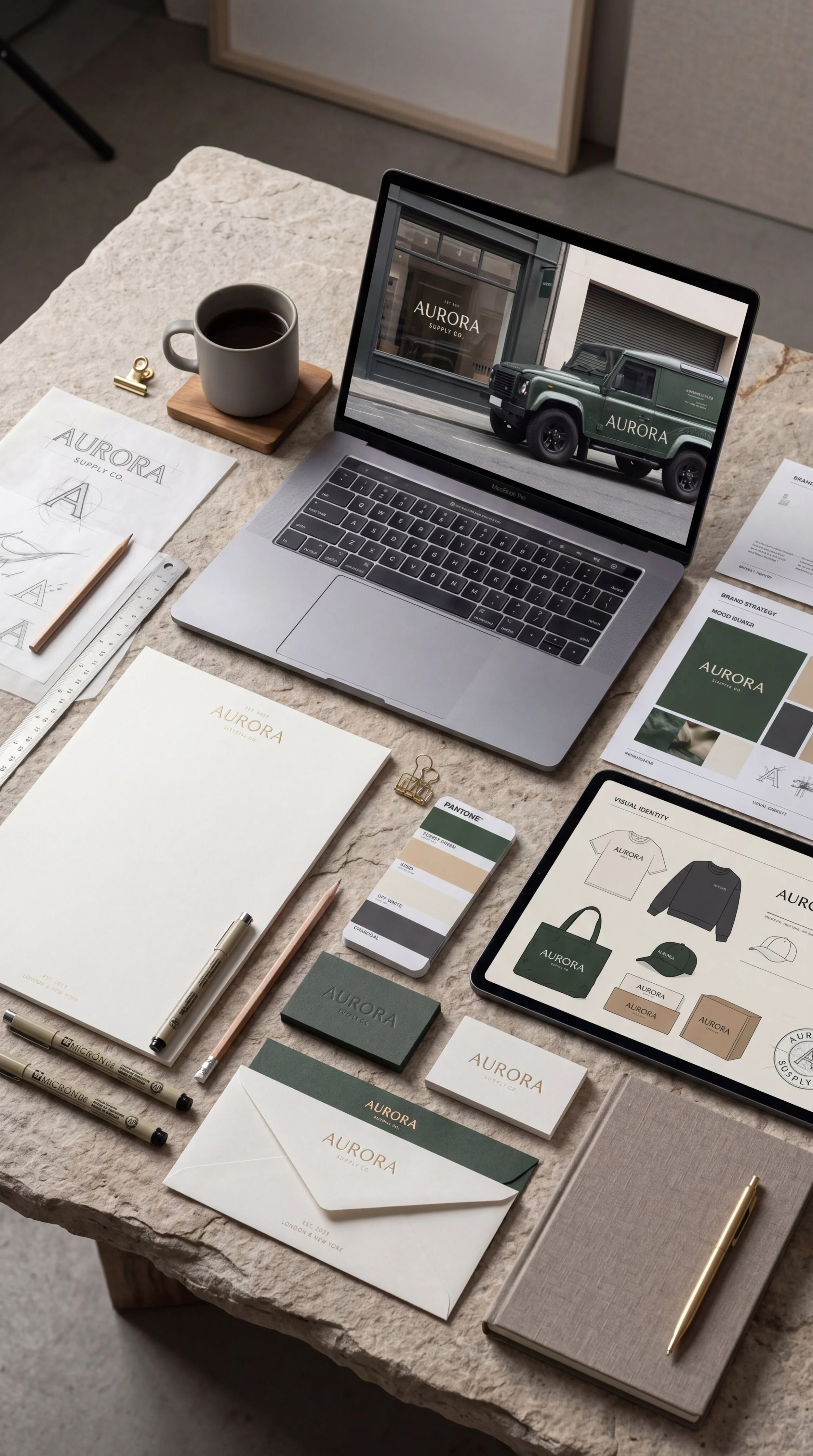 Brand & Flow example of branding project