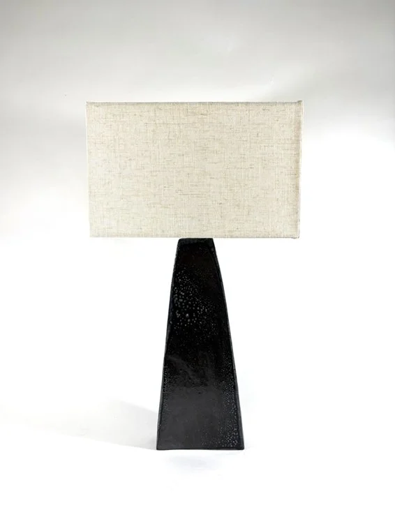  [ 5 ]  
20 x 12.5 x 6.5 
stoneware, lamp parts 
$430