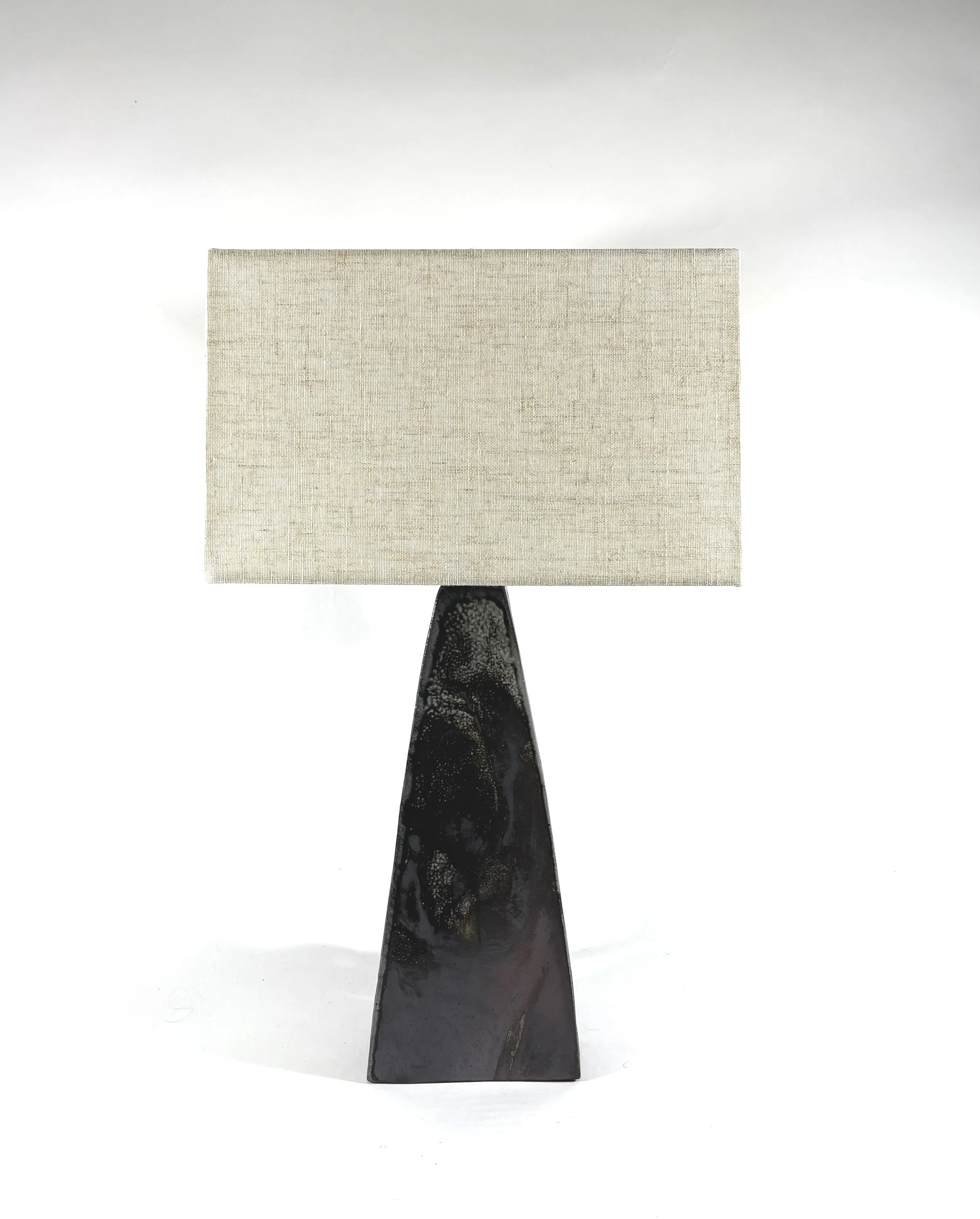  [ 2 ]  
22.5 x 12.5 x 6.5 
stoneware, lamp parts 
$450