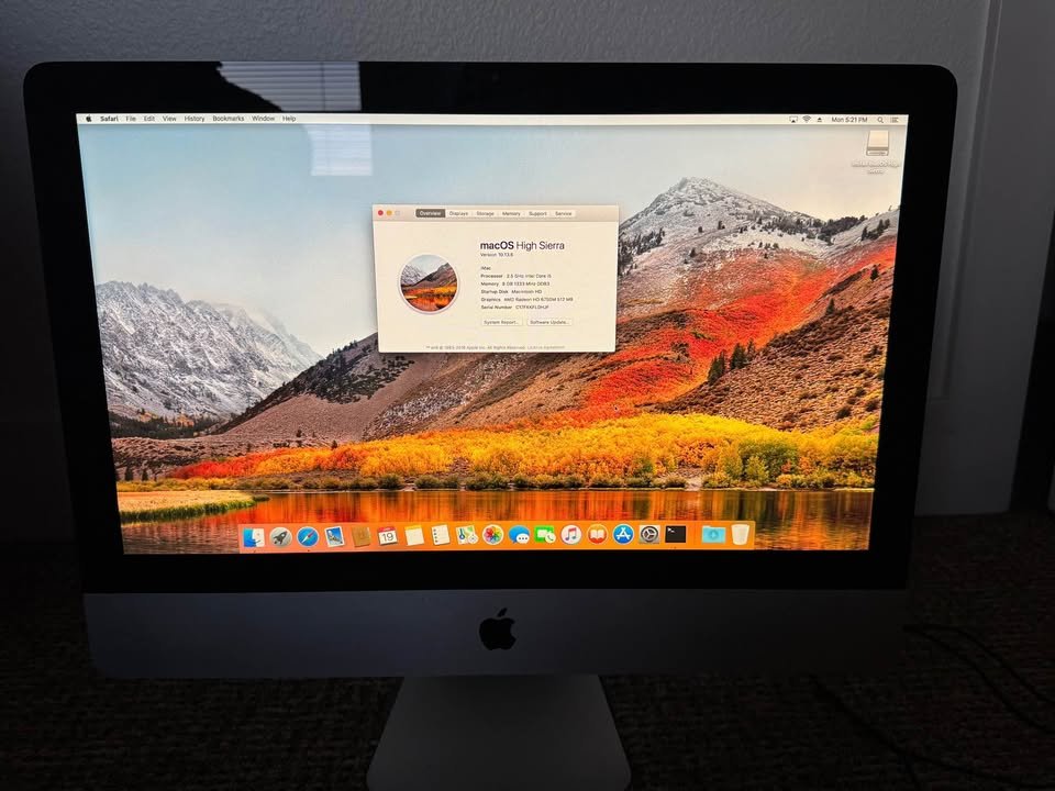 2011 iMac 21.5 inch