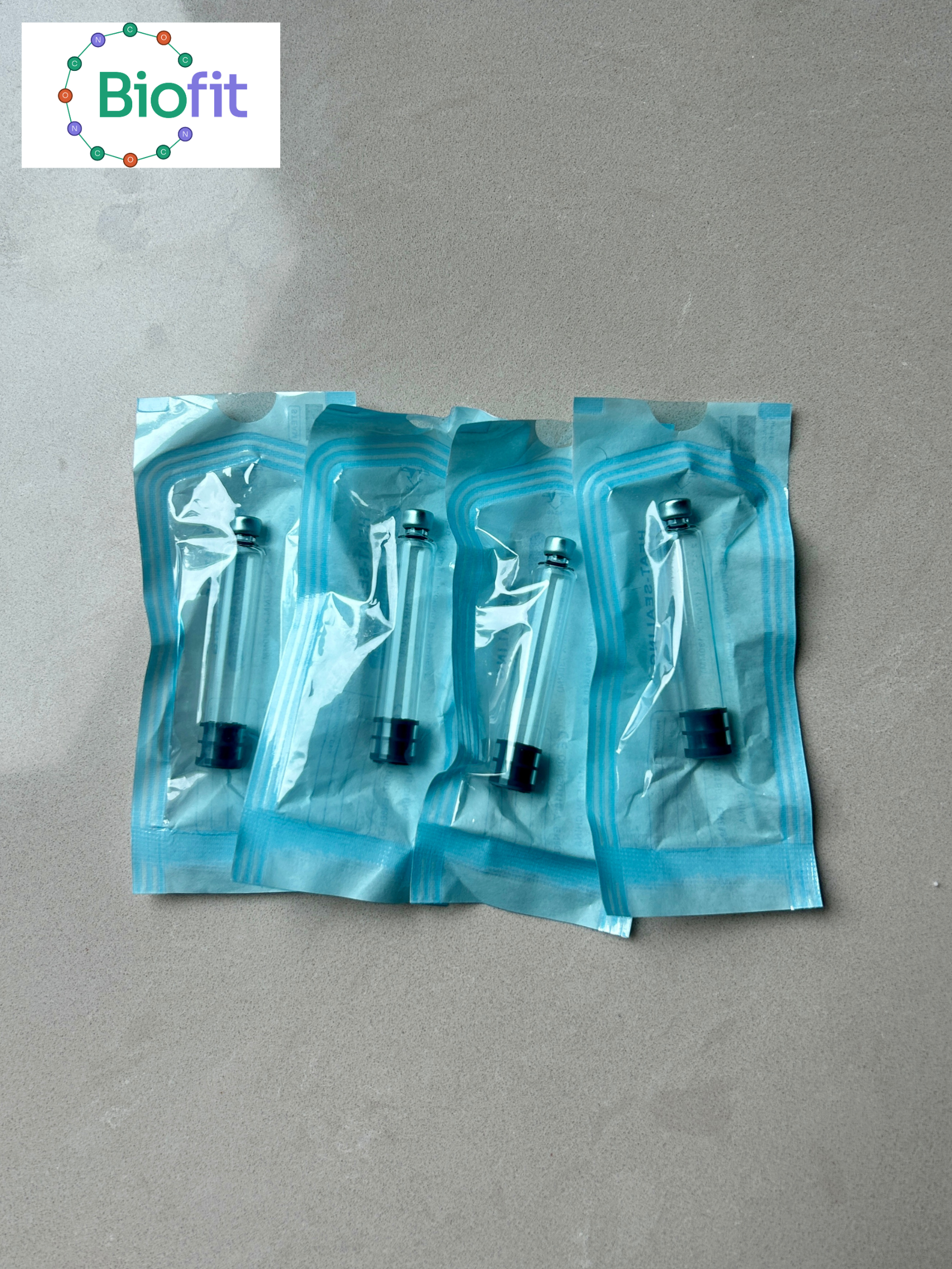 BioFit Research Use Only 3ml Borosilicate Cartridges - UK Stock