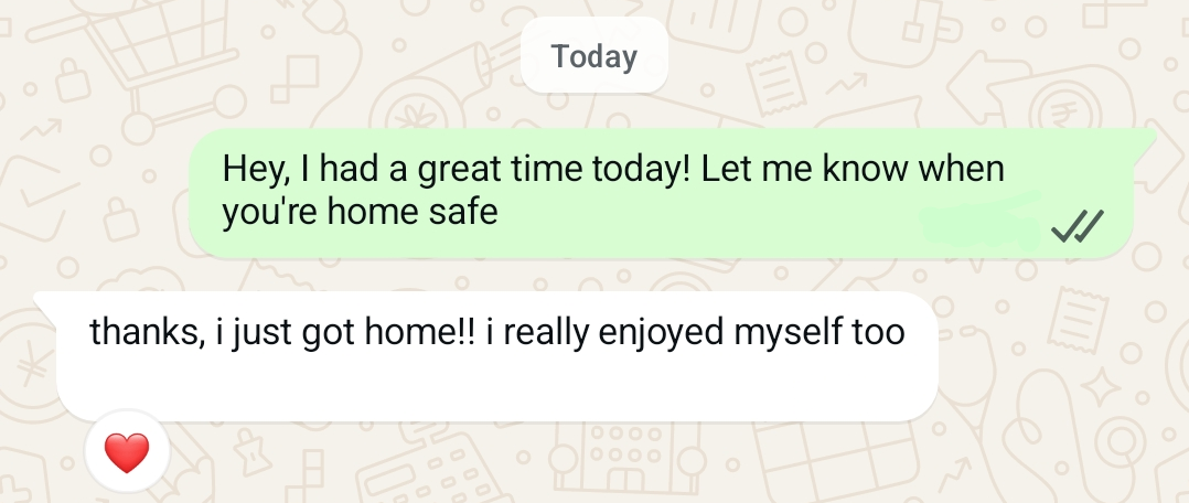 should i text her after the first date? yes. here’s what to say