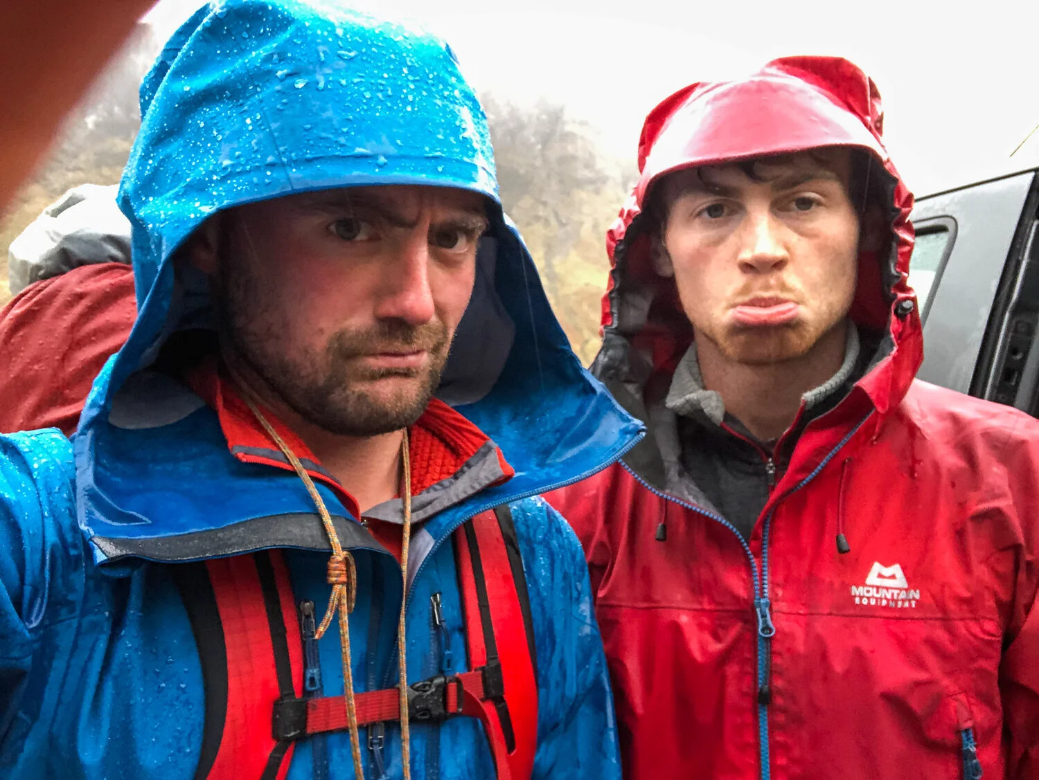 Nothing can keep you dry on a day like this!