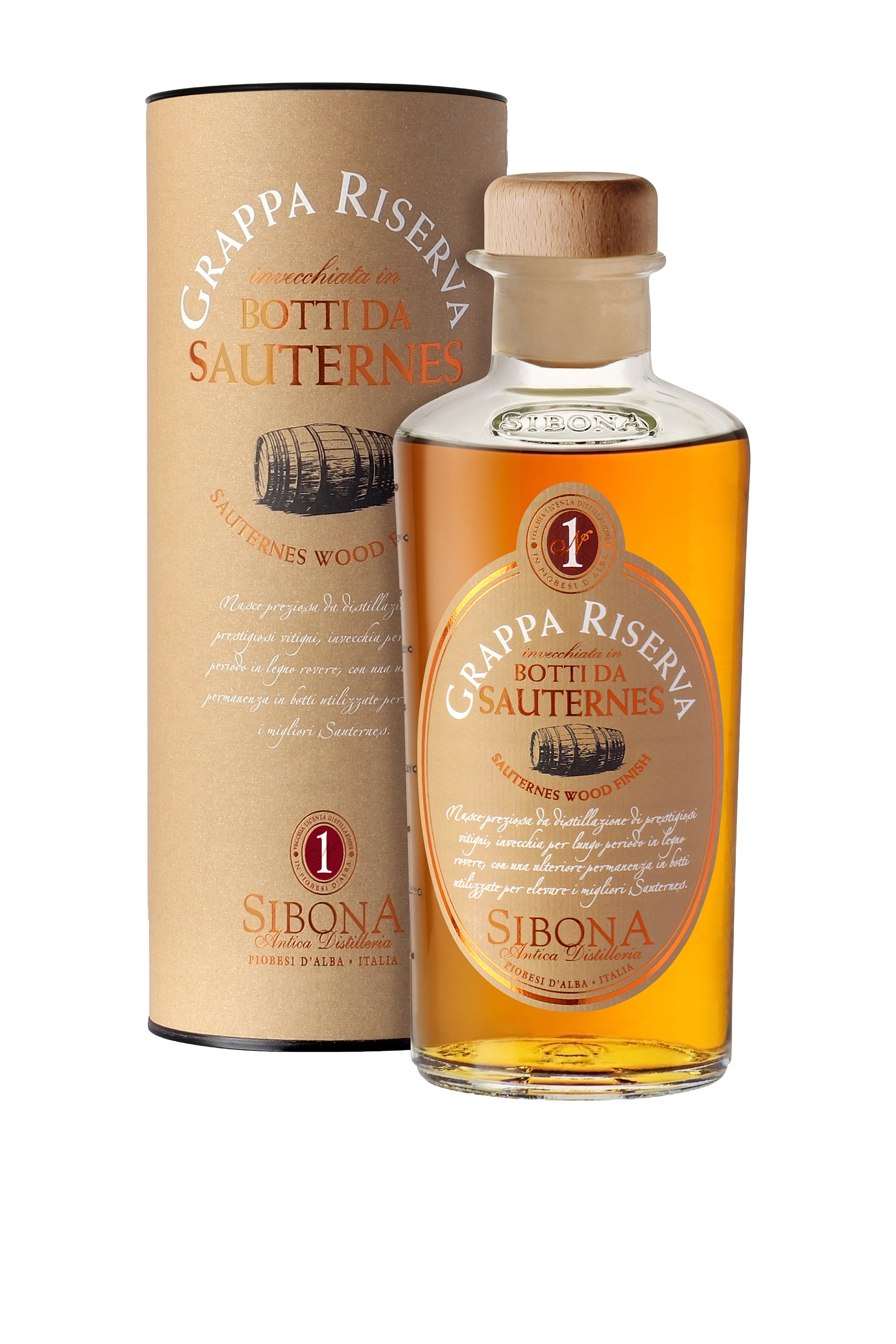 Sibona Grappa Riserva in Botti da Sauternes | alcology.png