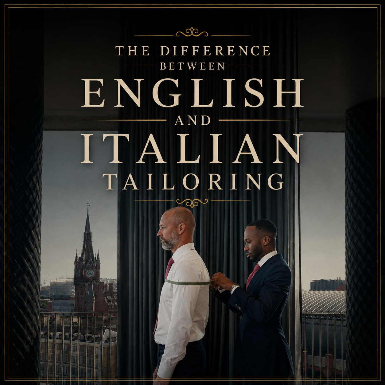 The Difference between English and Italian Tailoring
