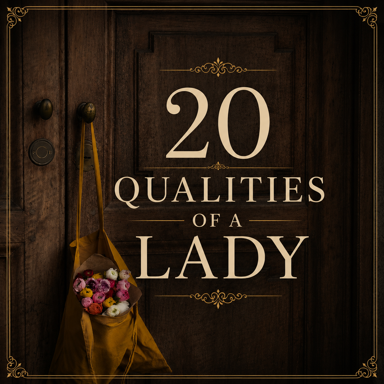 20 Qualities of a Lady