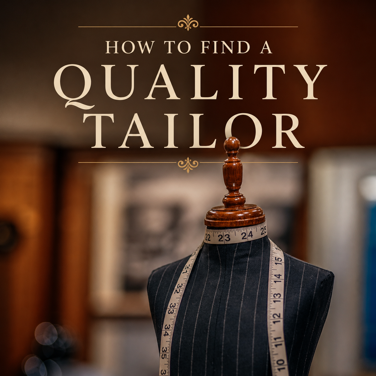 How to Find a Quality Tailor