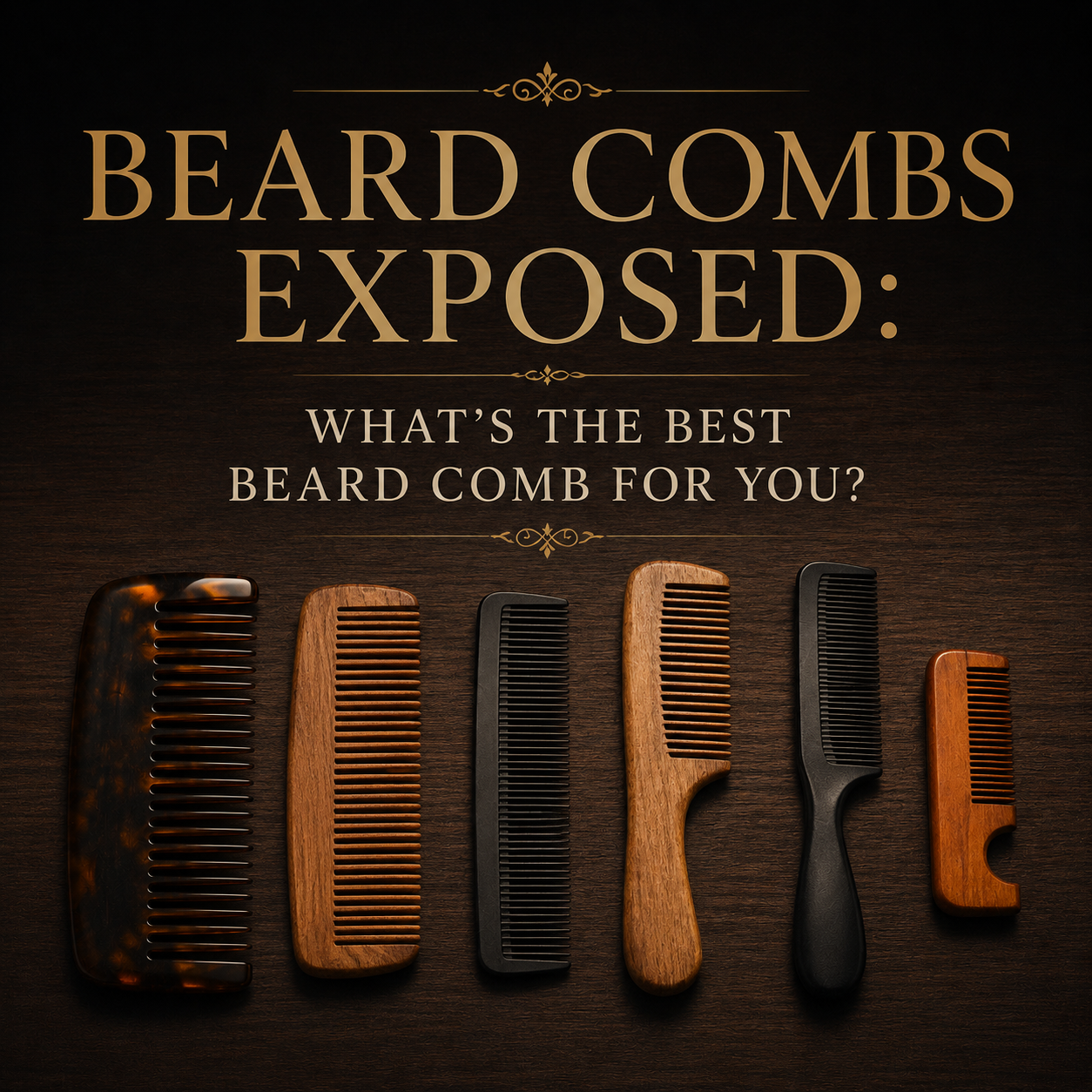Beard Combs Exposed: What's the Best Beard Comb for You?
