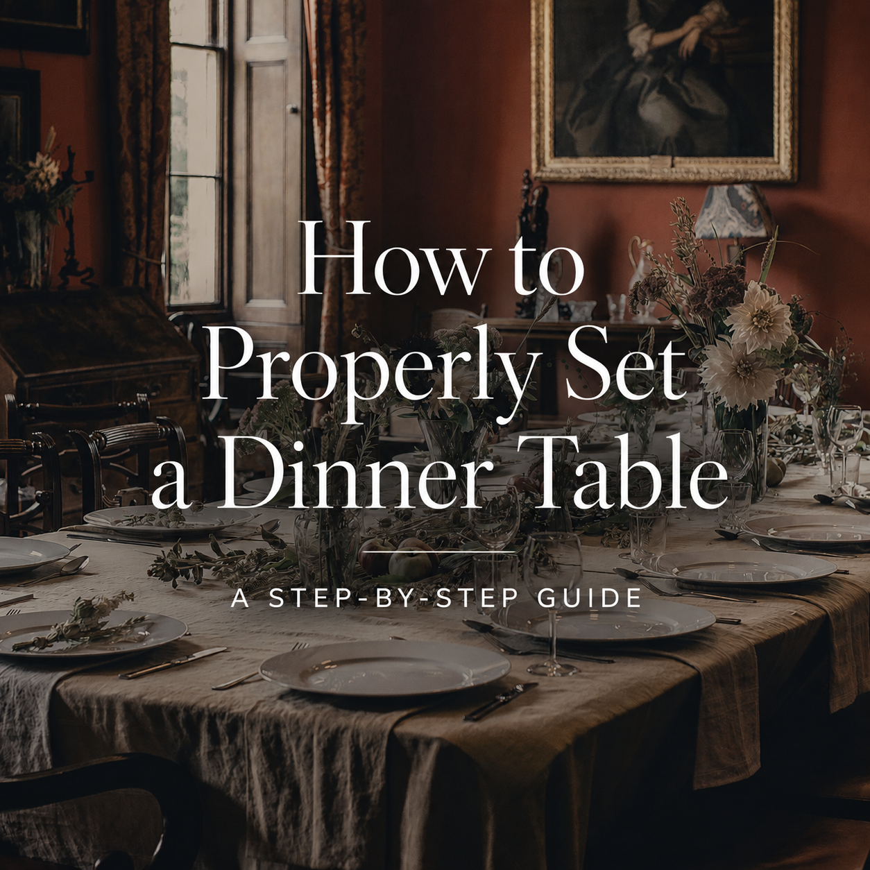 How to Properly Set a Dinner Table: A Step-by-Step Guide
