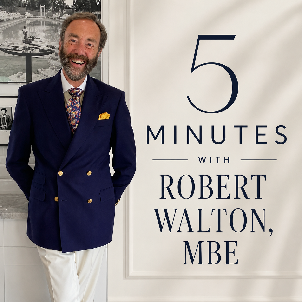5 Minutes with Robert Walton MBE