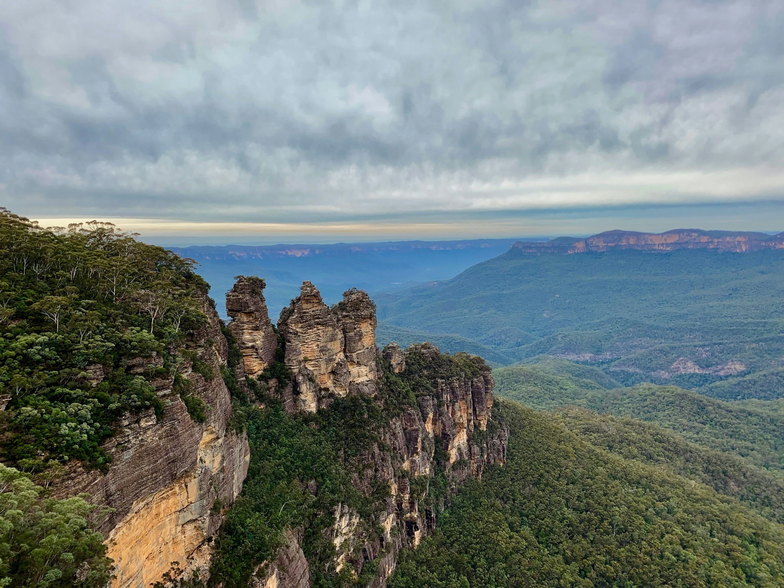 Scenic view of the iconic Three Sisters rock formation in Katoomba, showcasing the local landscape served by our property maintenance team.