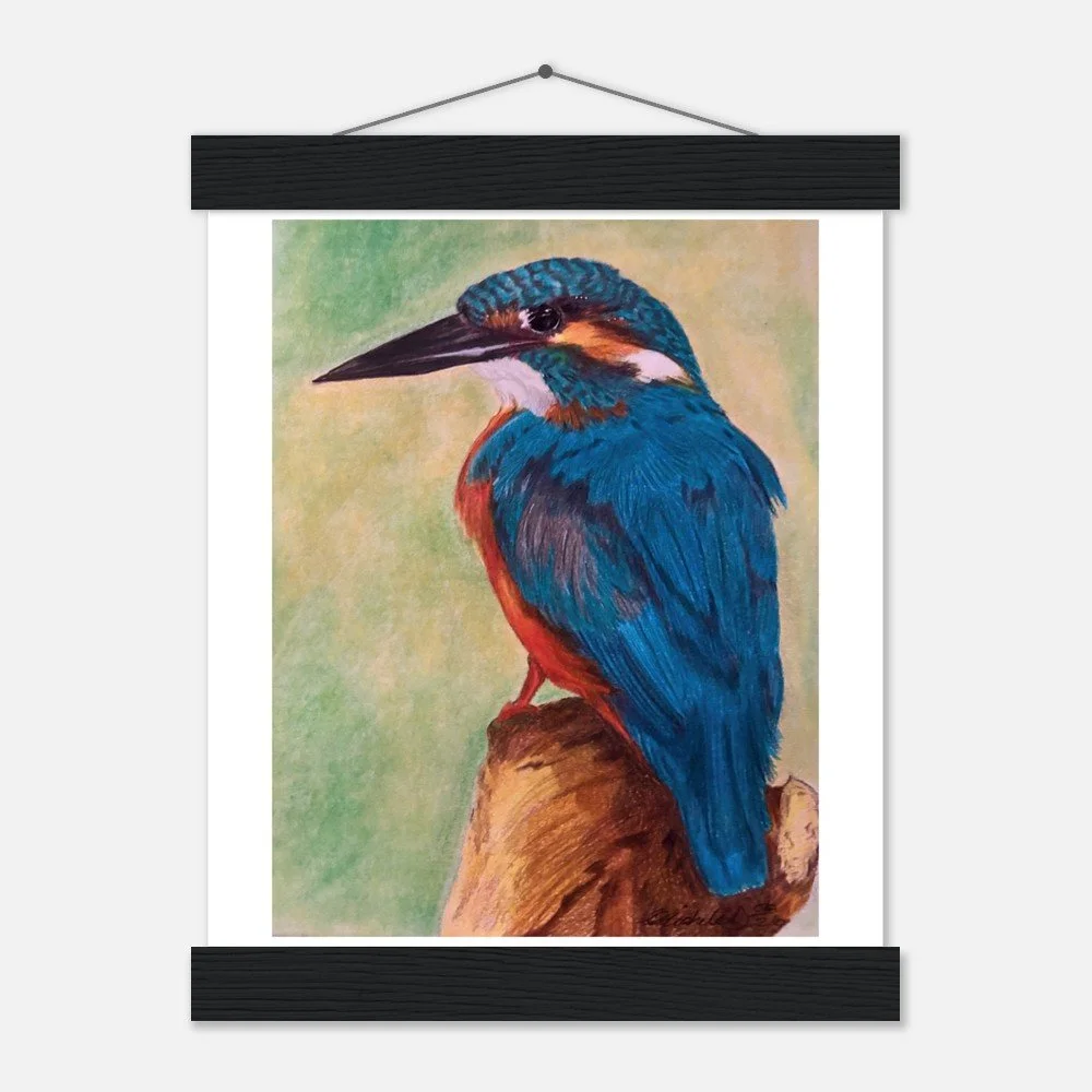 Kingfisher – Fine Art Print - Framed