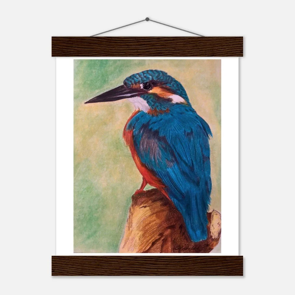 Kingfisher – Fine Art Print - Framed