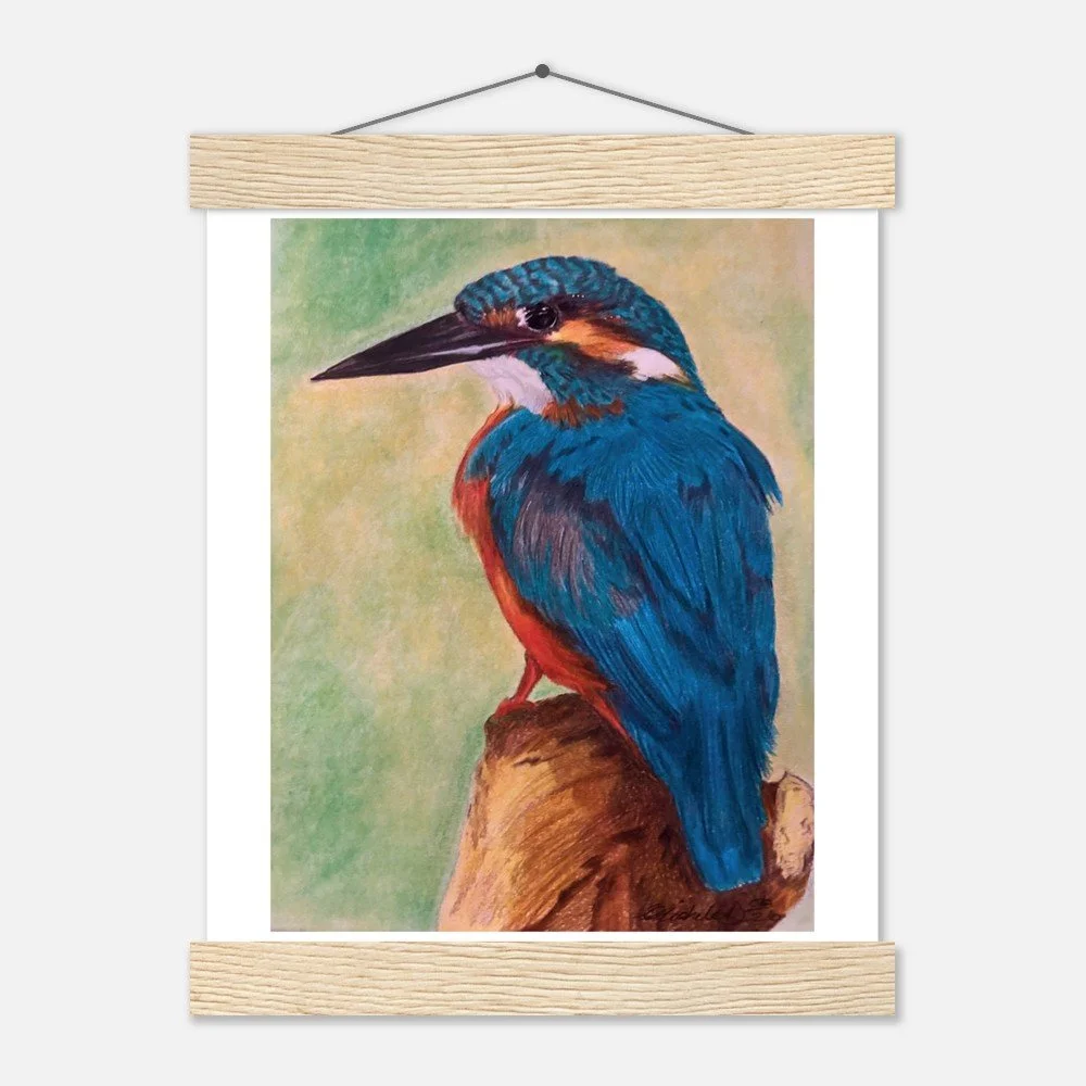 Kingfisher – Fine Art Print - Framed