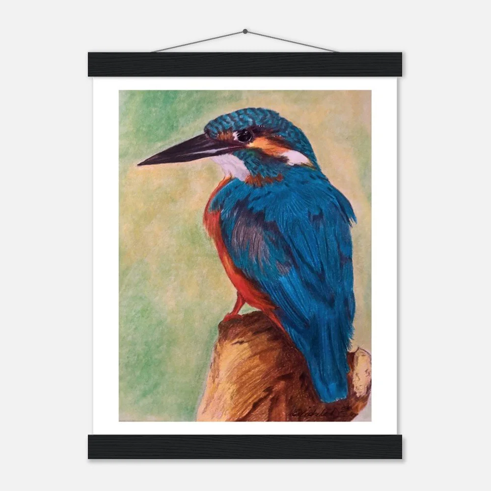 Kingfisher – Fine Art Print - Framed