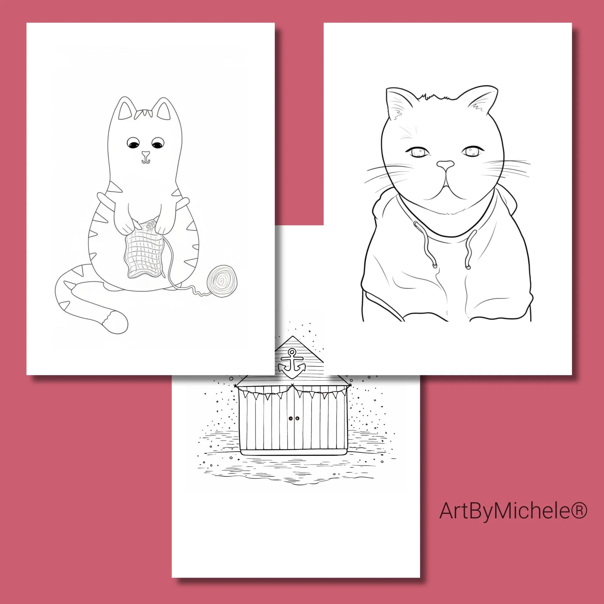 Download Art By Michele Colouring Book PDF & PNG Files - good for use on IPAD - 10.jpeg