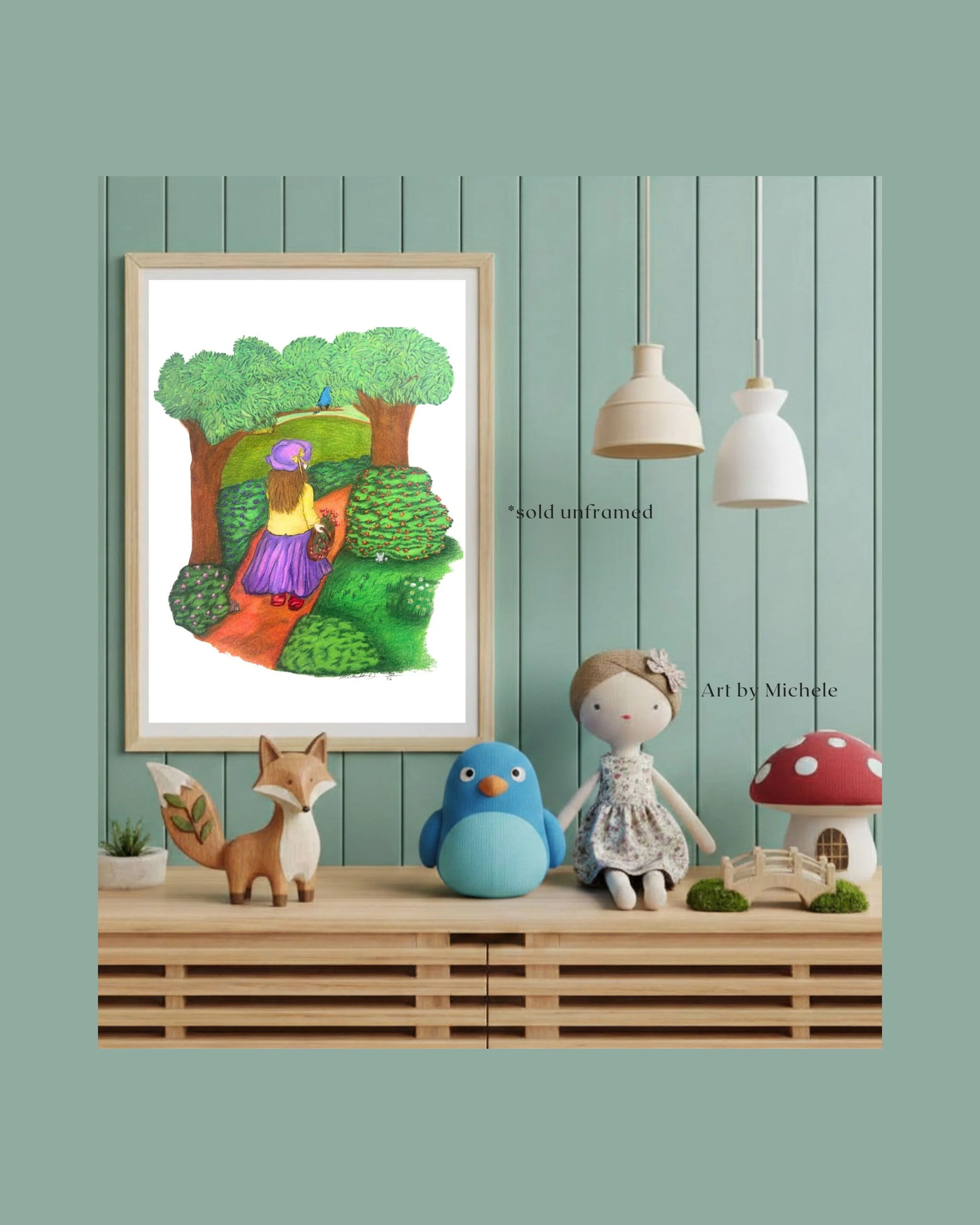 Where the Bluebird Sings Print