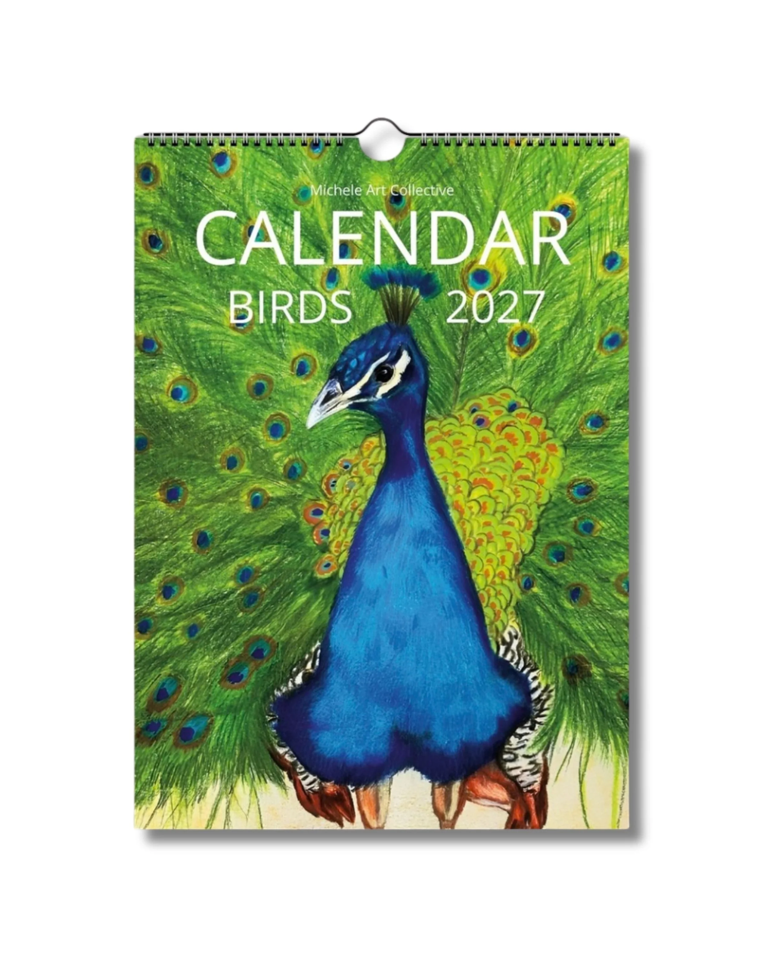 Birds 2027 Wall Calendar – Wildlife Art by Michele Art Collective