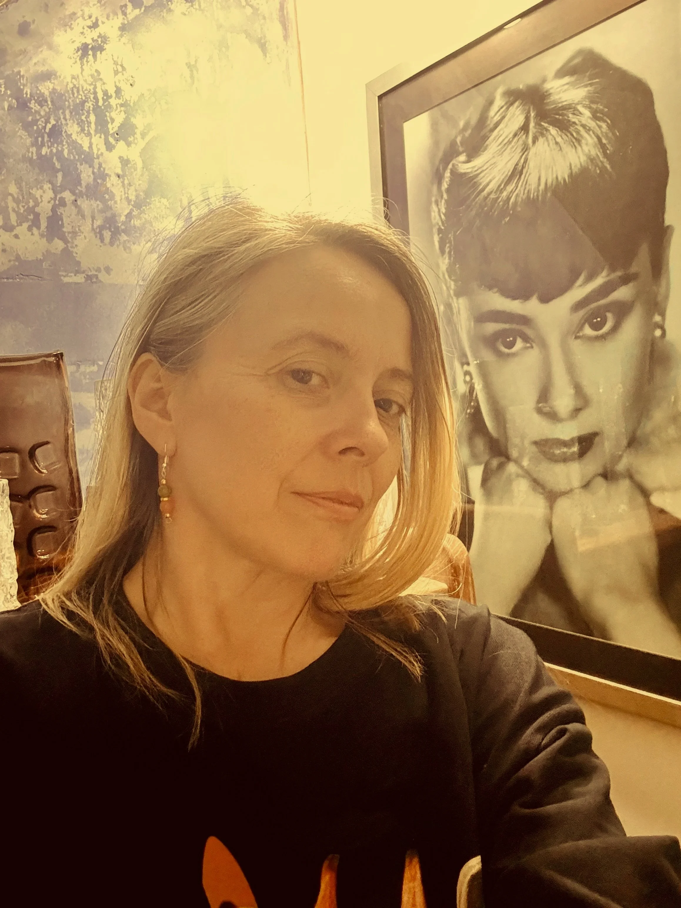 A photo of Michele Falasé the artist behind Art By Michele and Michele Art Collective.