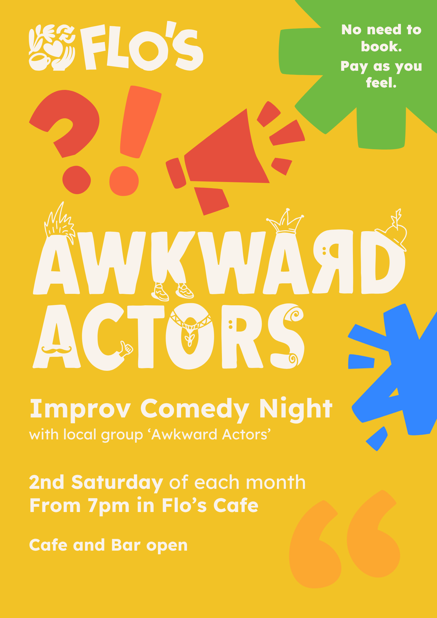 Comedy Improv with Awkward Actors