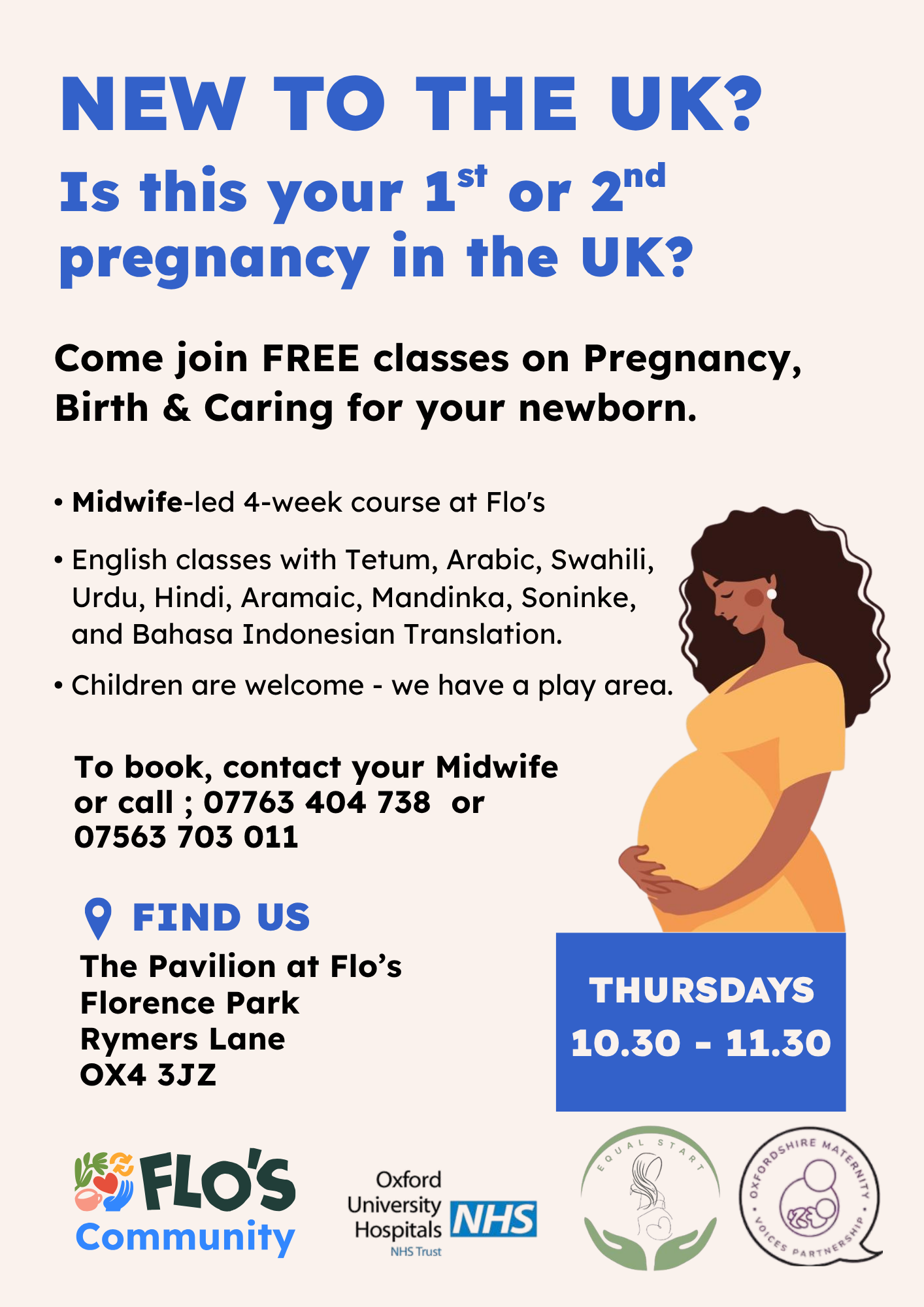 Equal Start Oxford Antenatal Class (referrals only)
