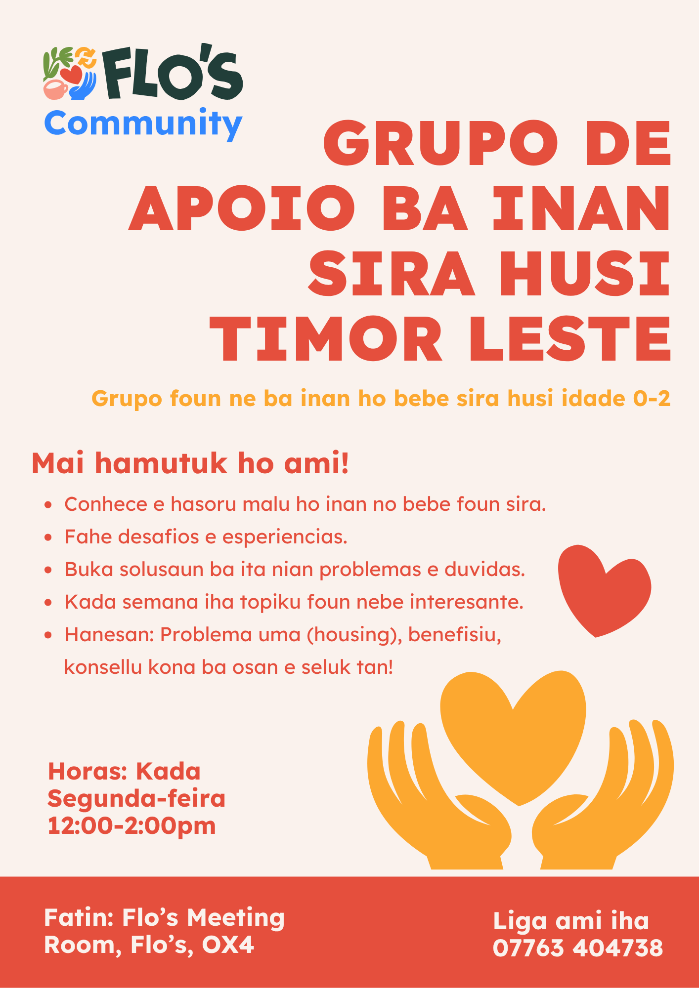 Equal Start Oxford East Timor Mums Group