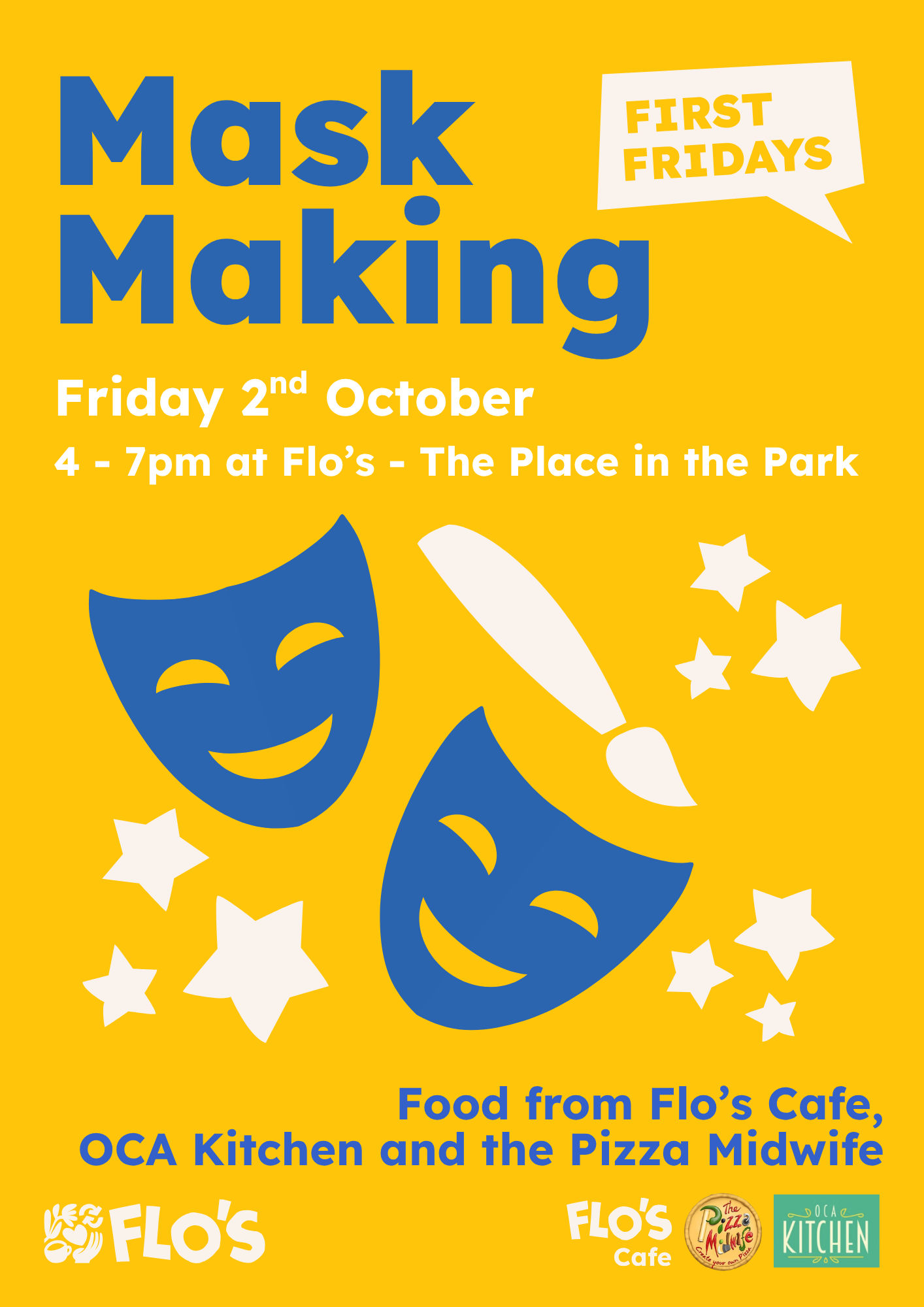 First Friday @ Flo’s - Mask Making 