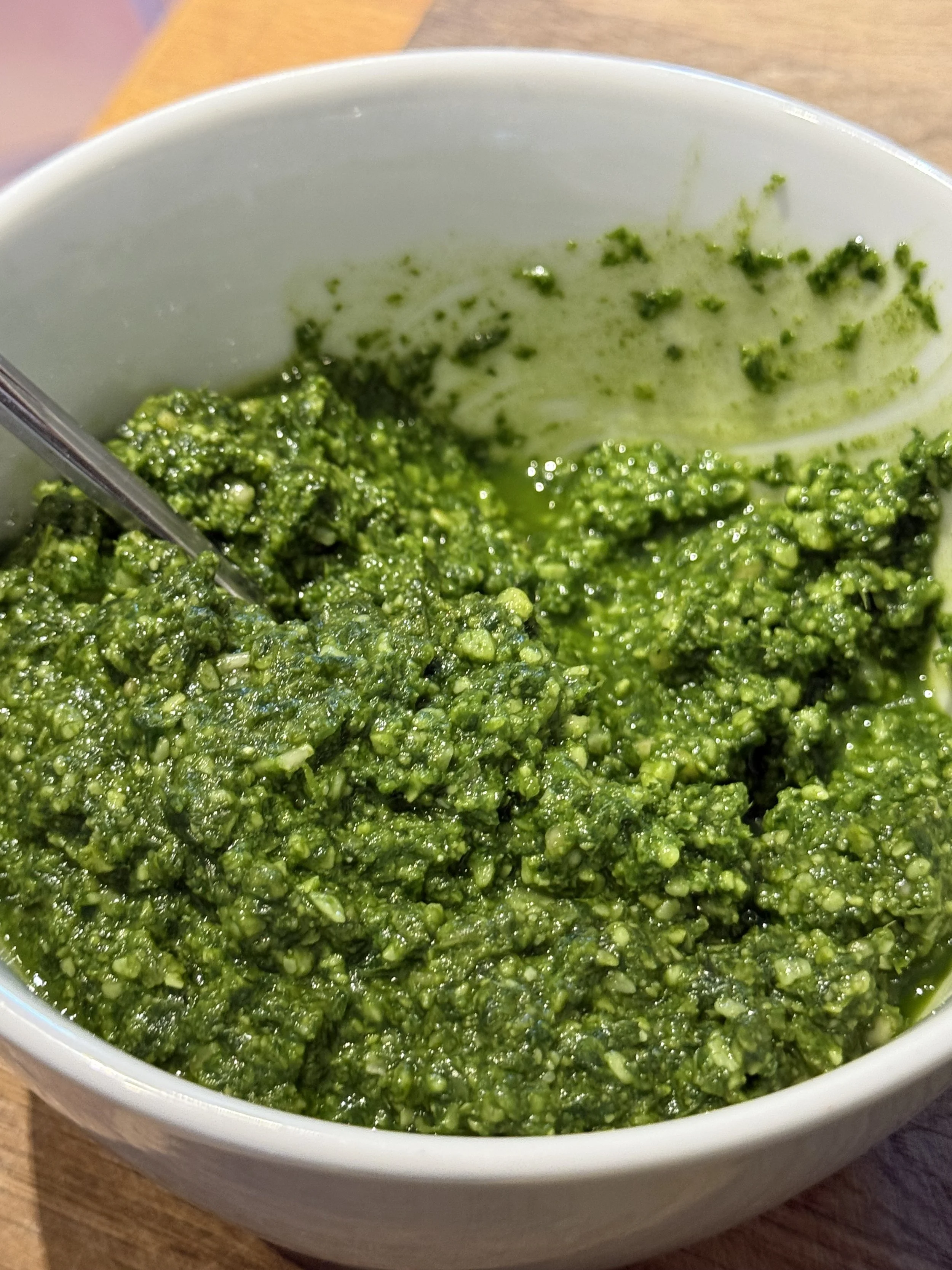 Fresh pesto