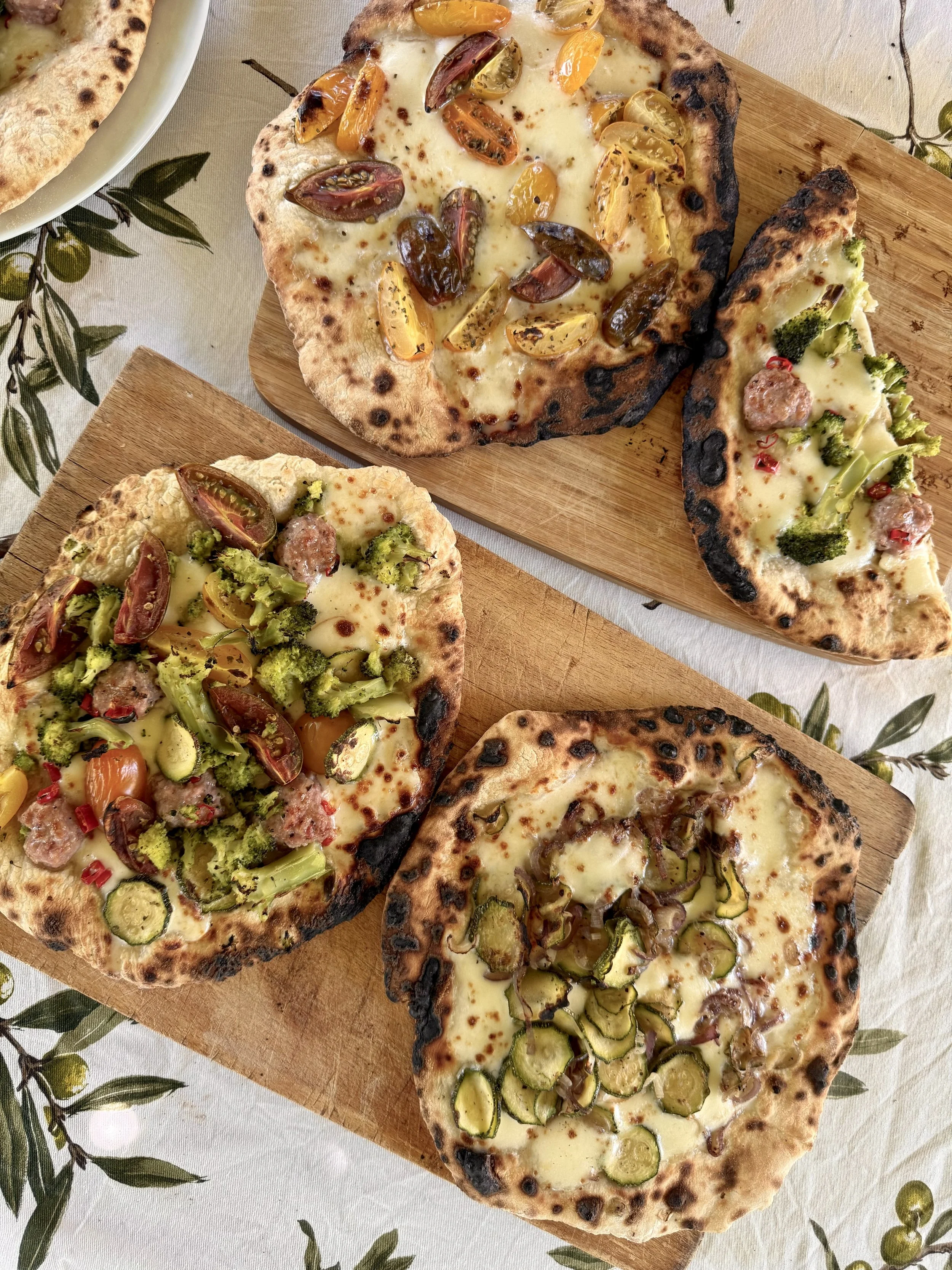Homemade pizza