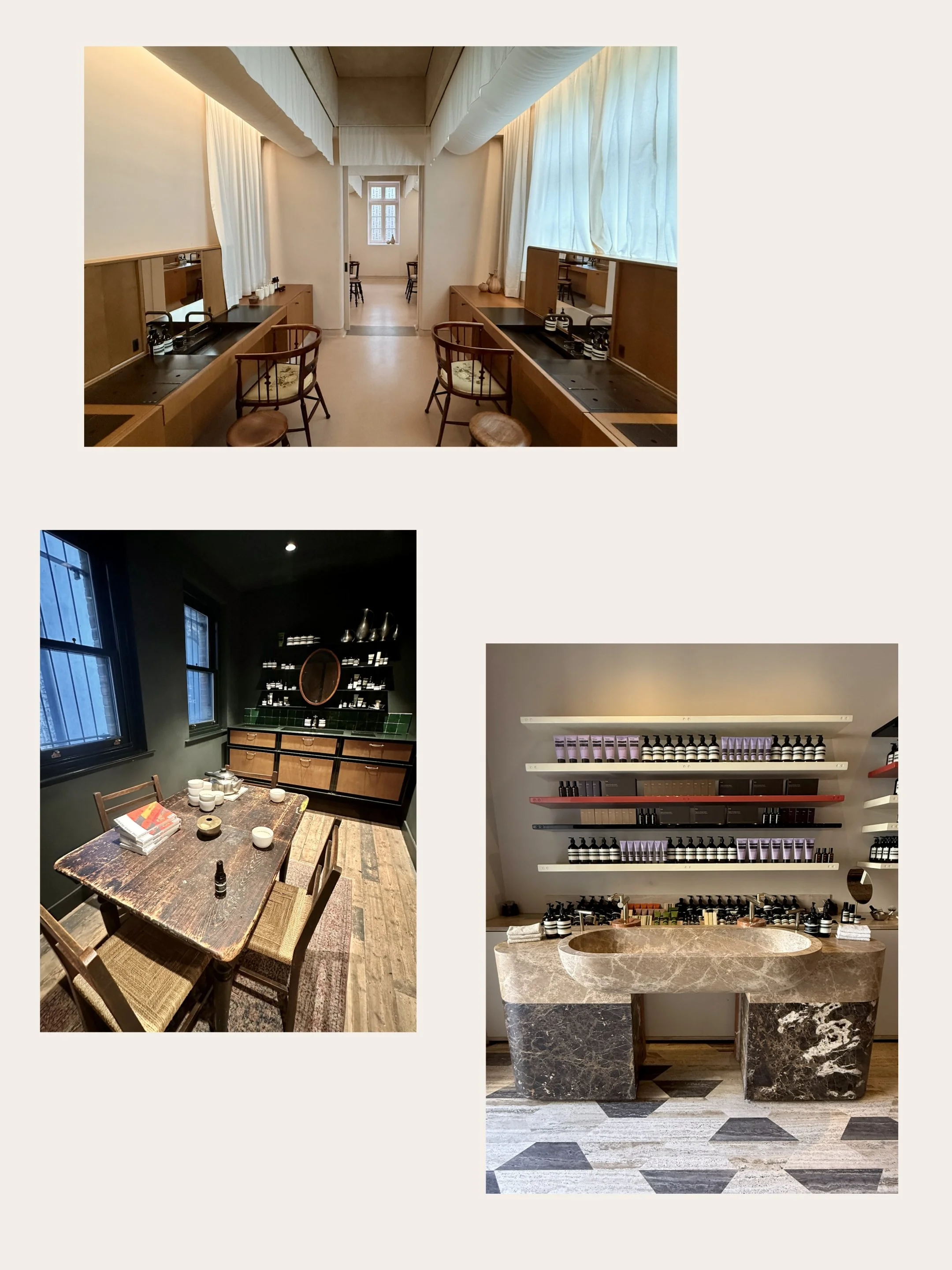 Aesop stores worldwide