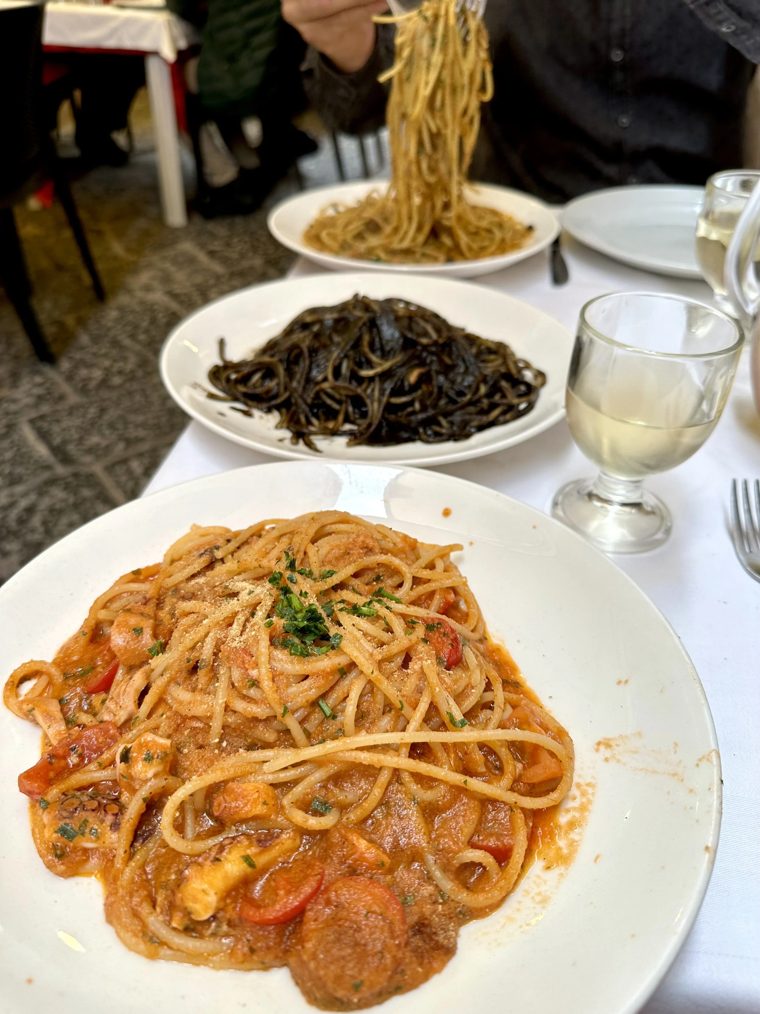 Restaurant in Ortigia, Sicly, Italy