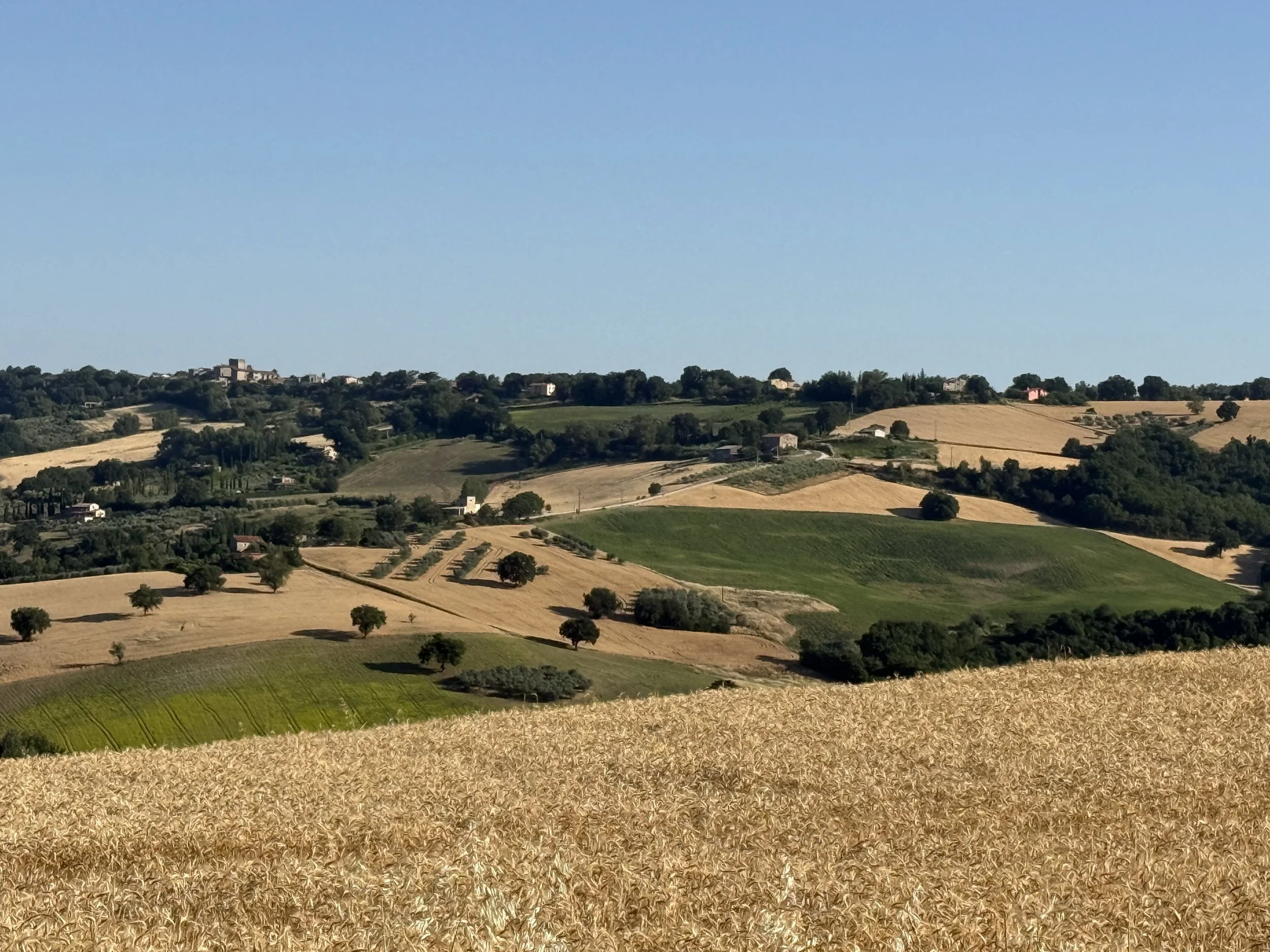 Umbria rolling hills