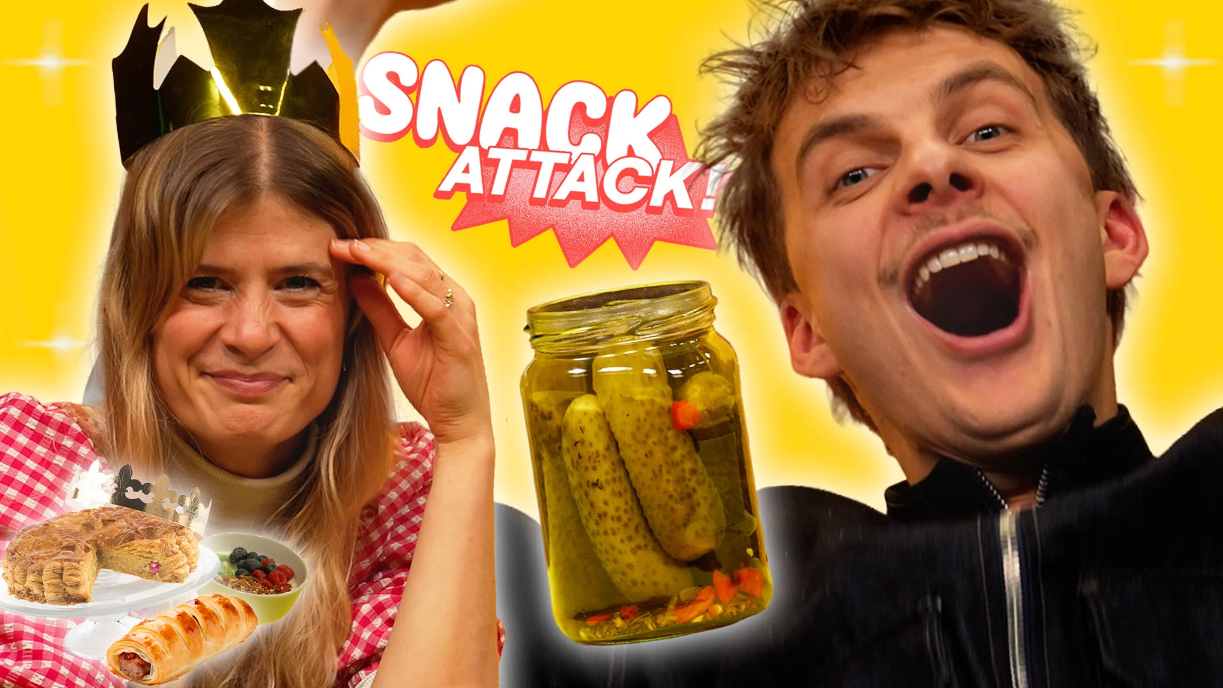 Snack attack - Dries & Eva